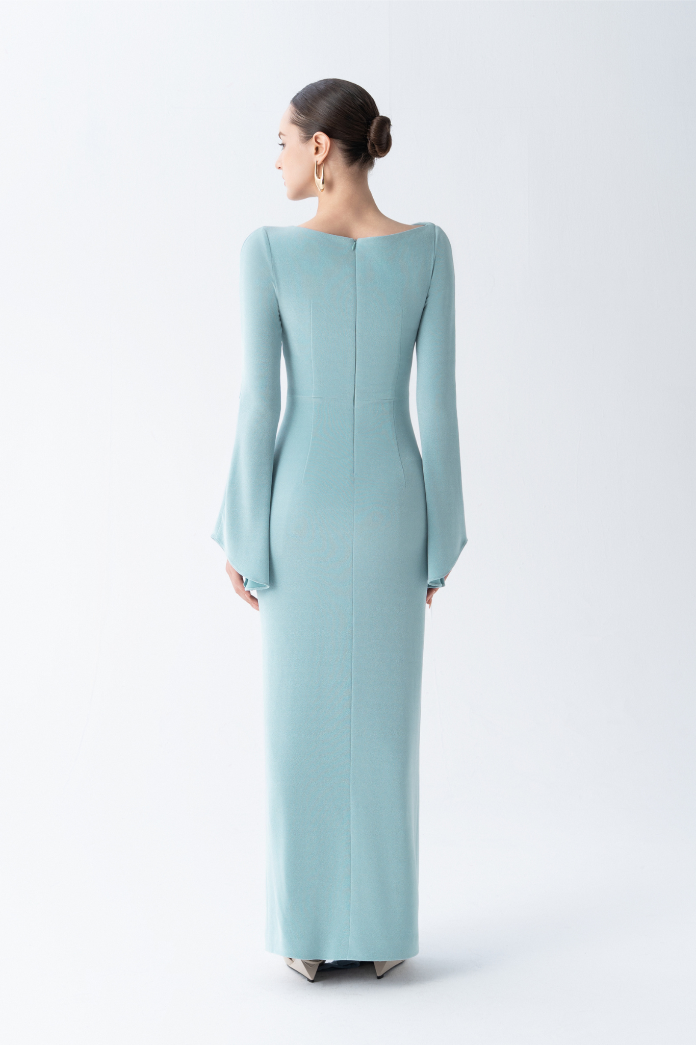 Starlit Ruffle Gown