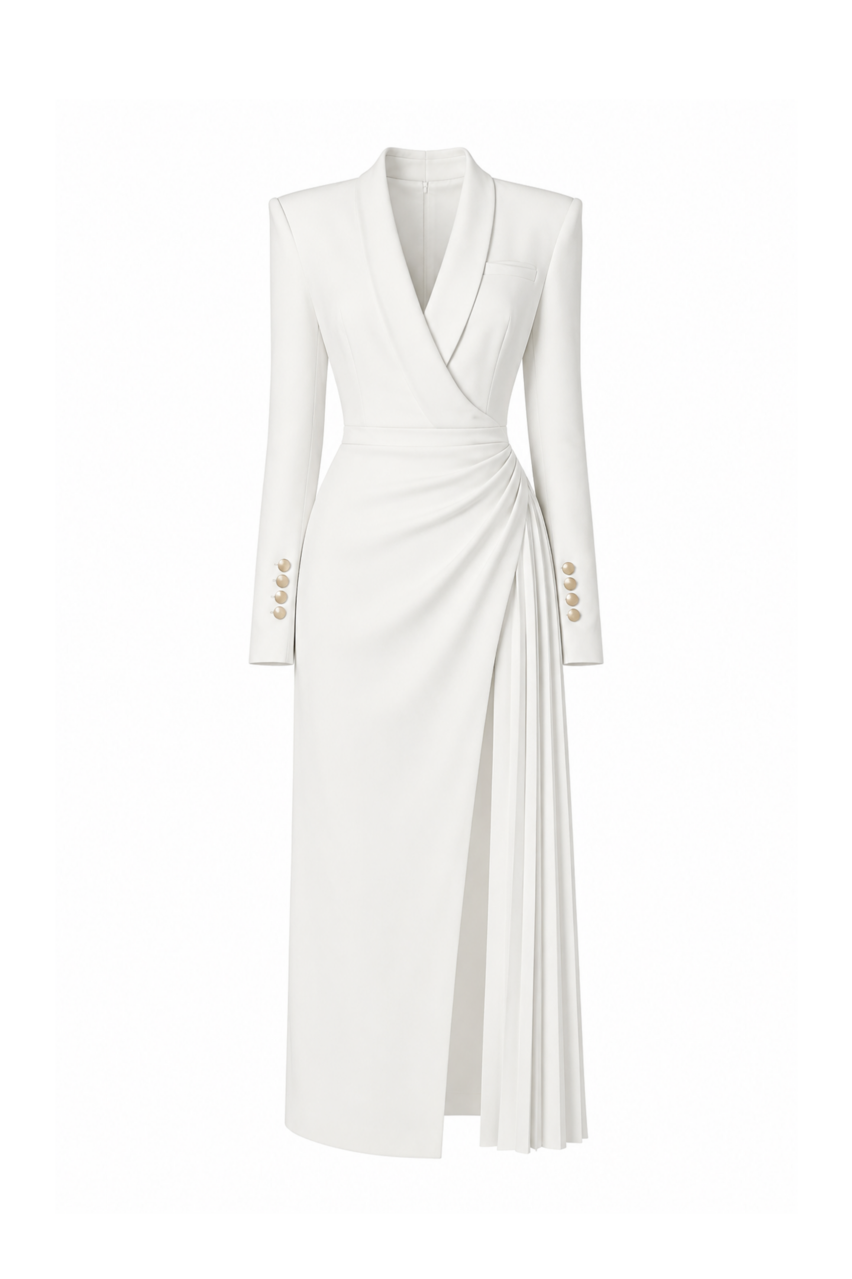 Rosanna Asymetrical Draping Dress