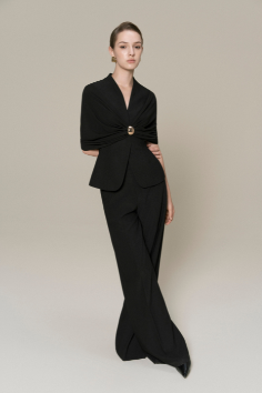 Halo Peplum Set (Top x Pants)