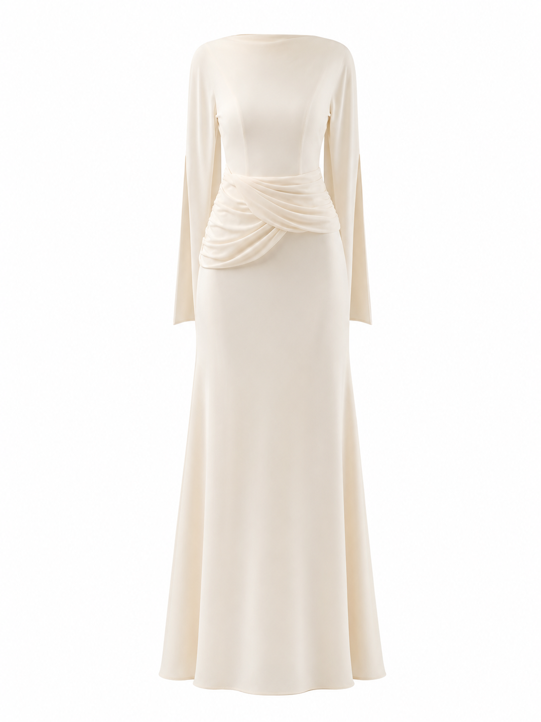 Moonlit Gaze Dress in Cream
