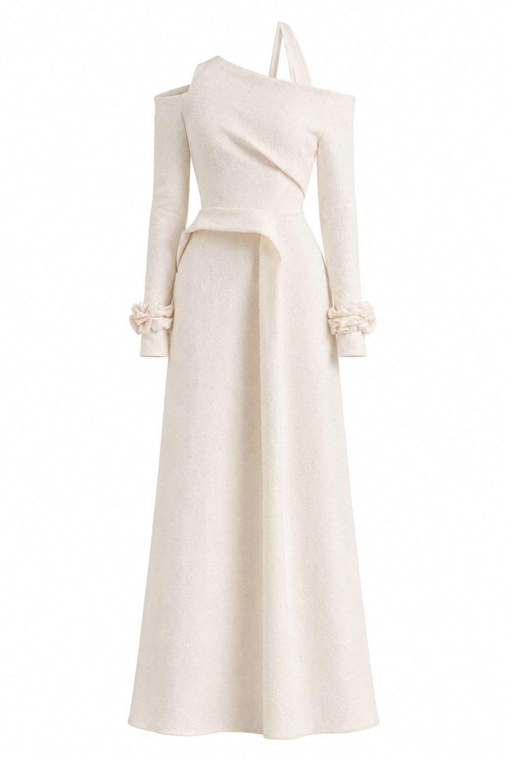 Aura Draped Midi