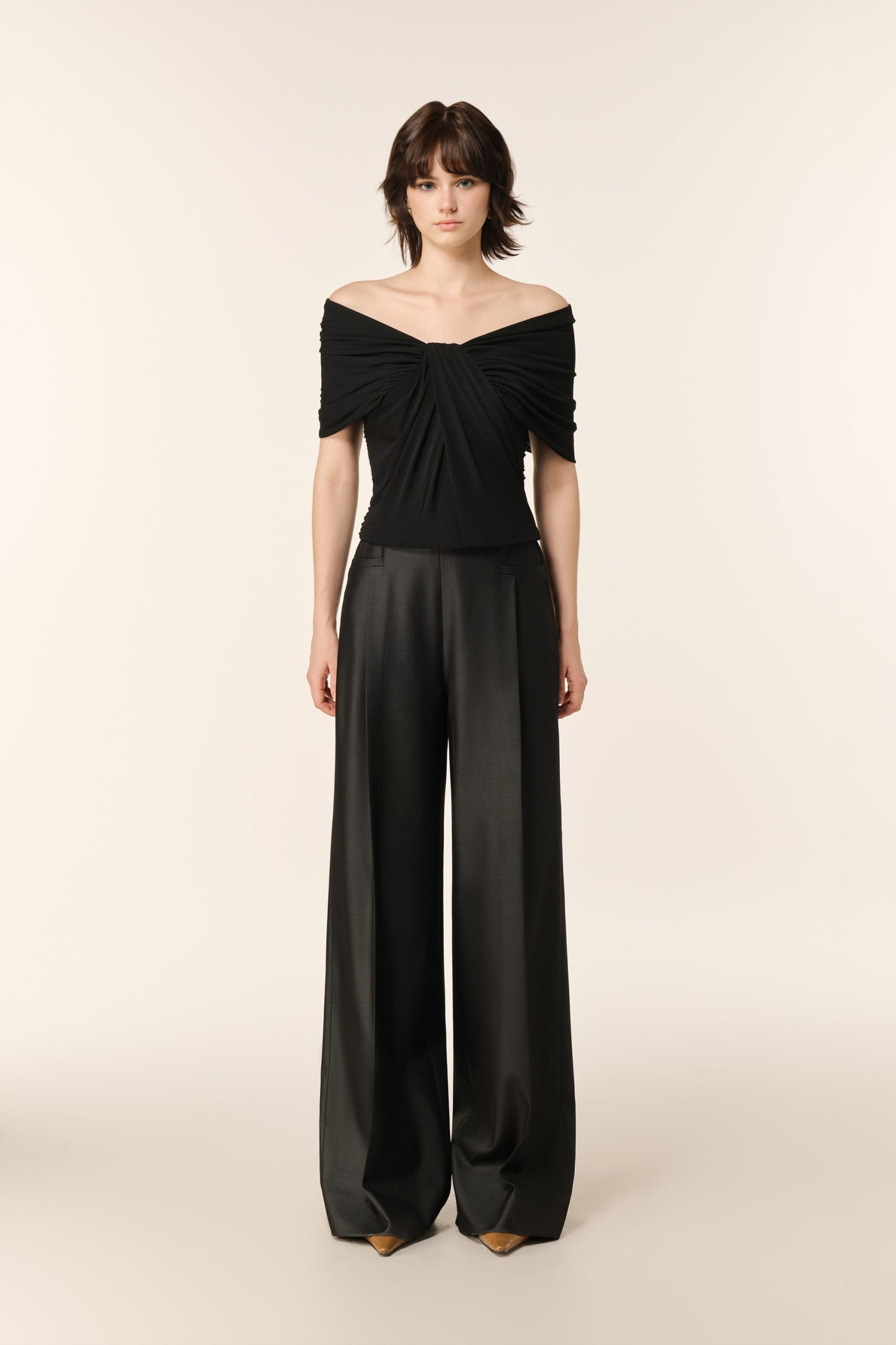 Ripple Croptop in Black image 0