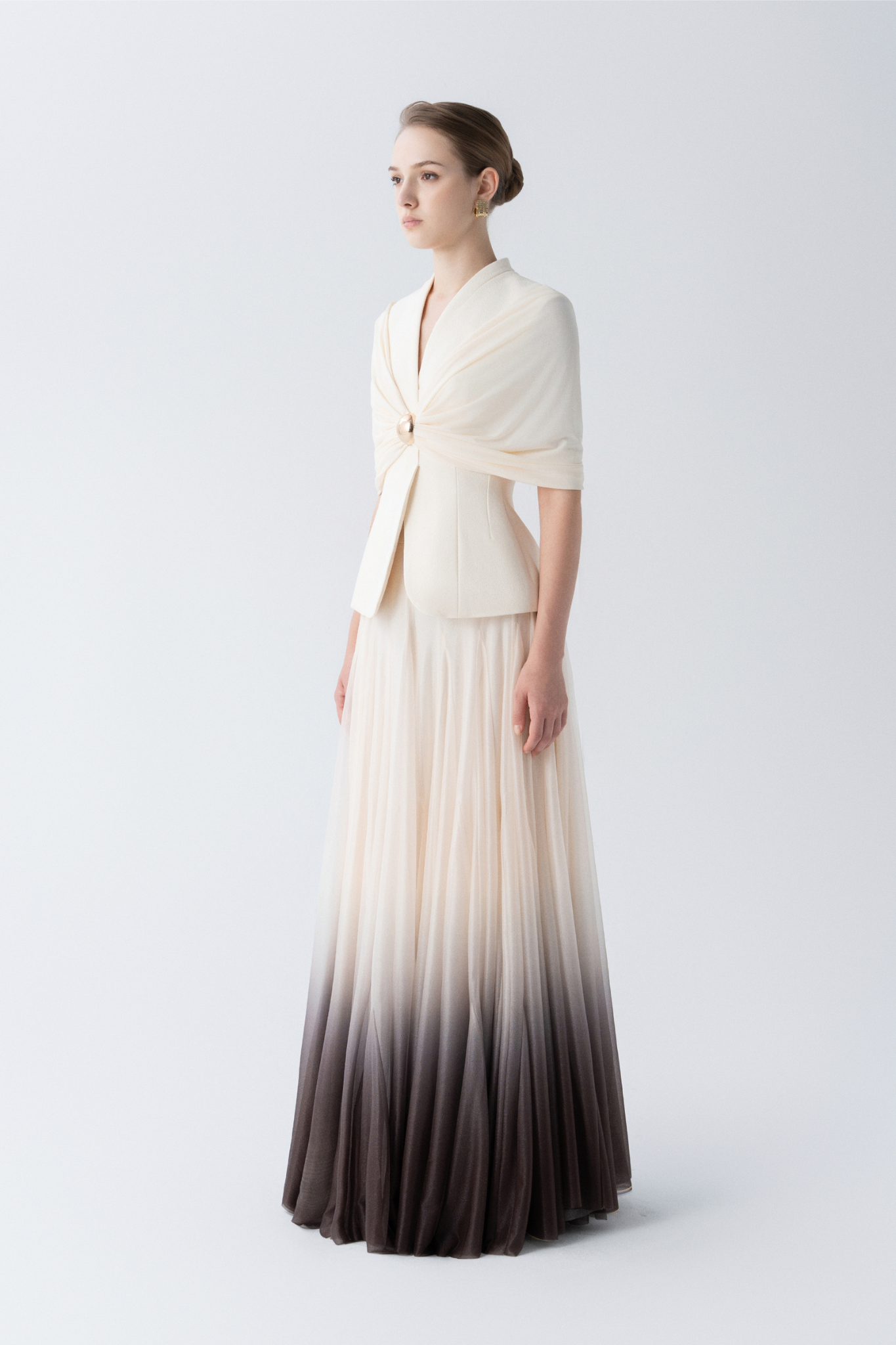 Halo Peplum Set Design (Top x Skirt)