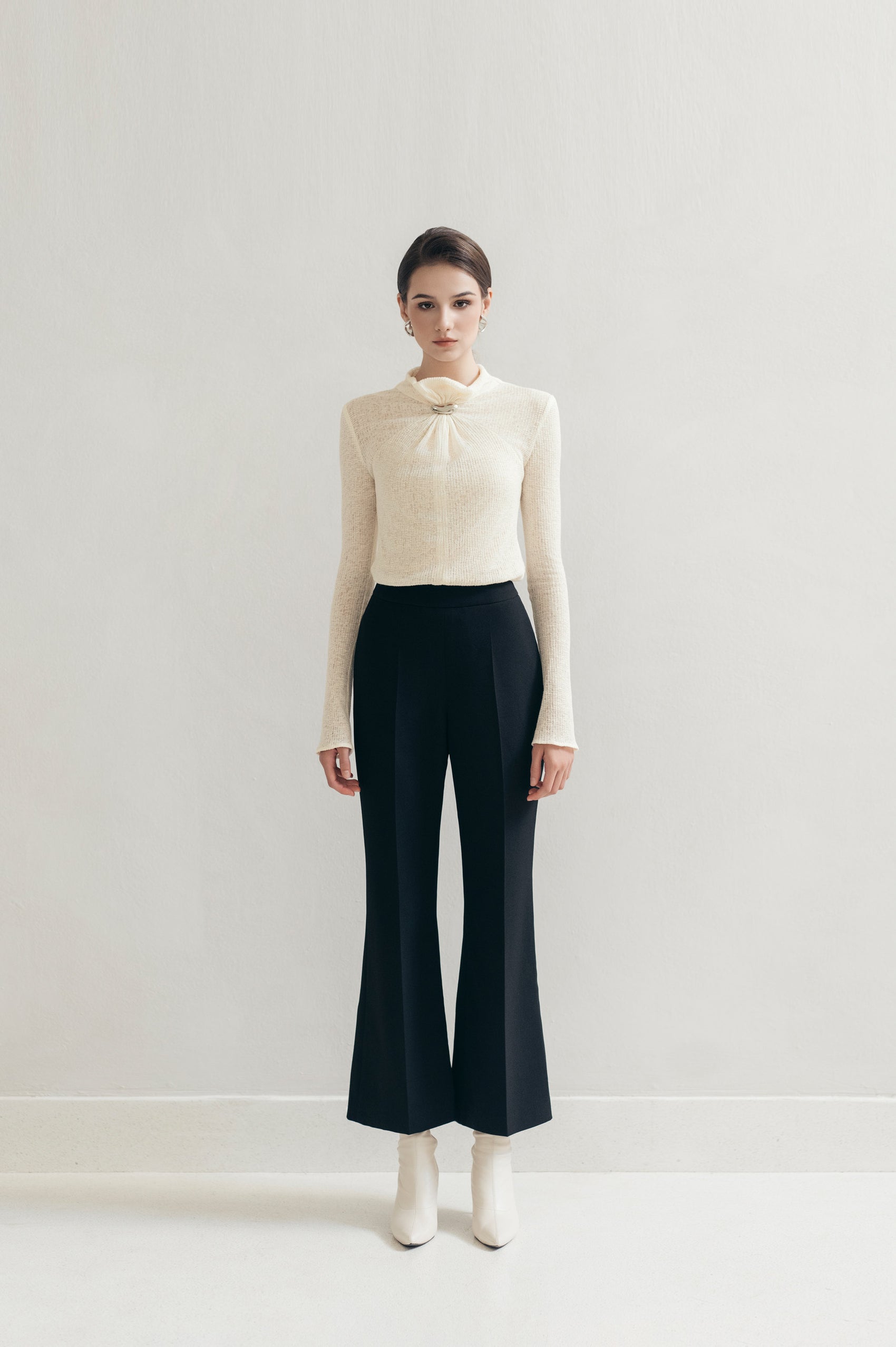 Black Fit Trousers image 1