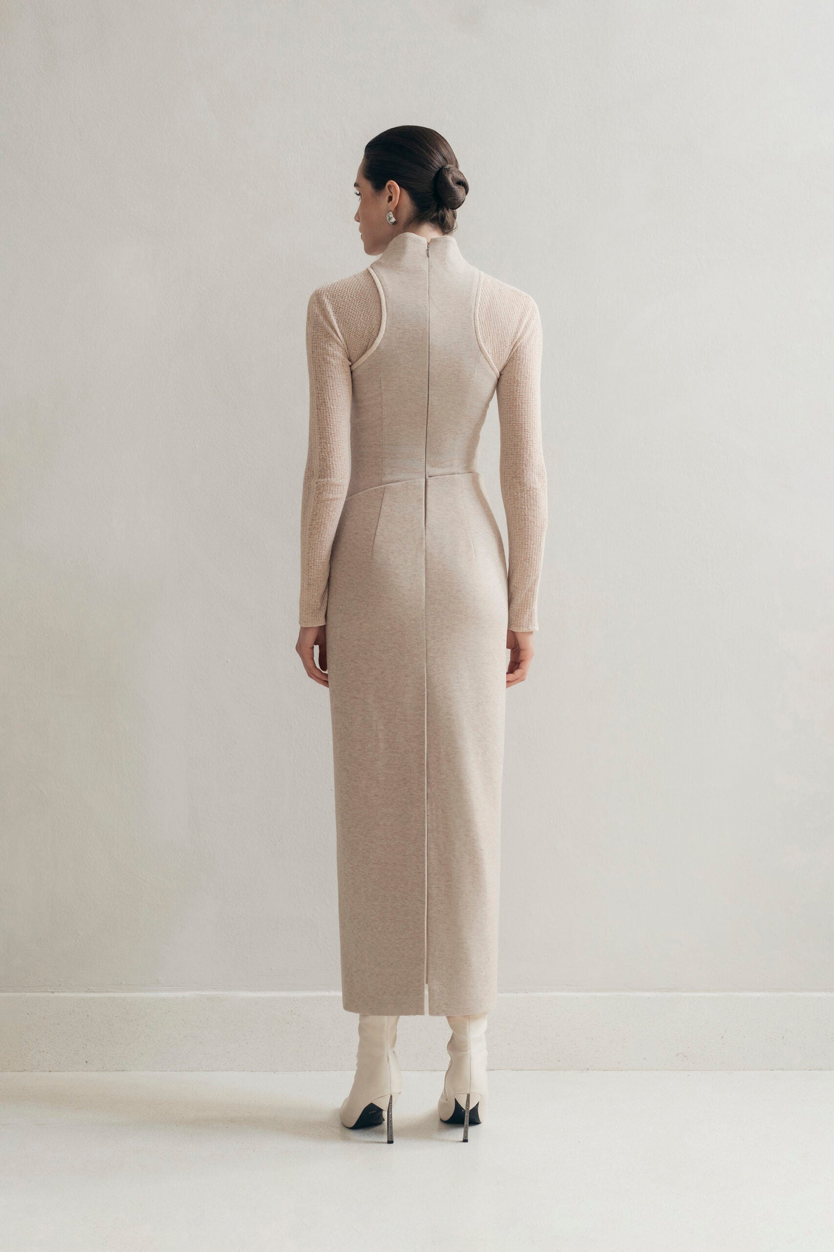 Ivory Tank Dress image 3