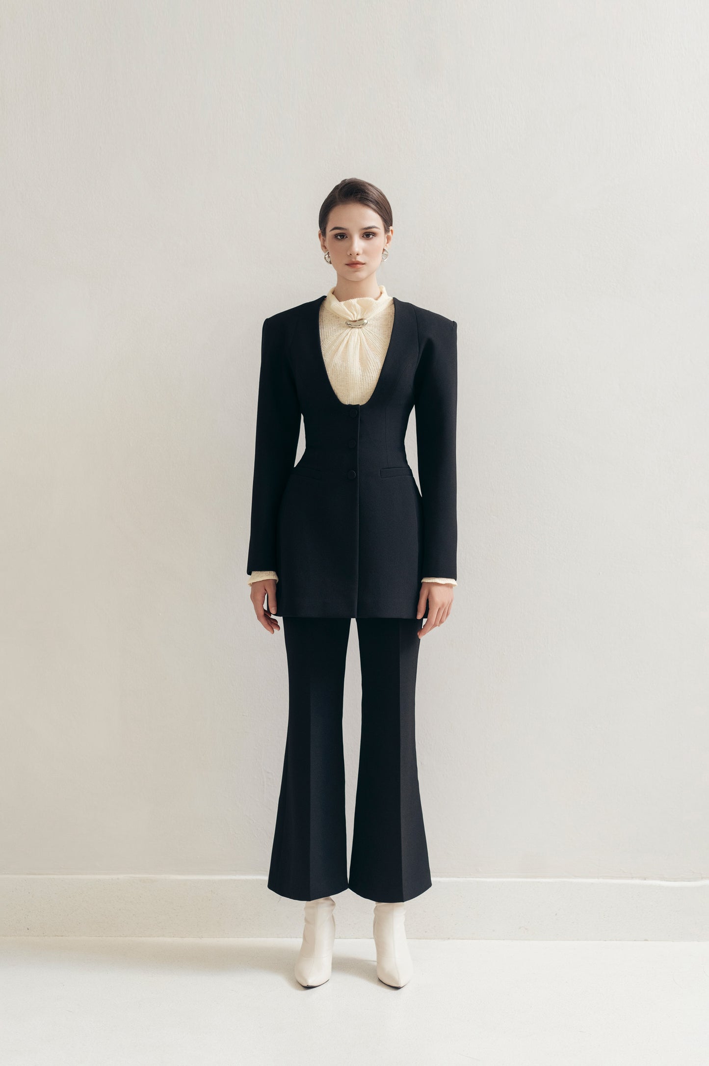 Black Fit Trousers image 0