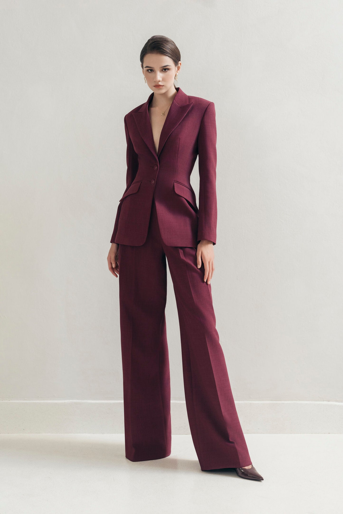 Plum Classic Blazer image 2