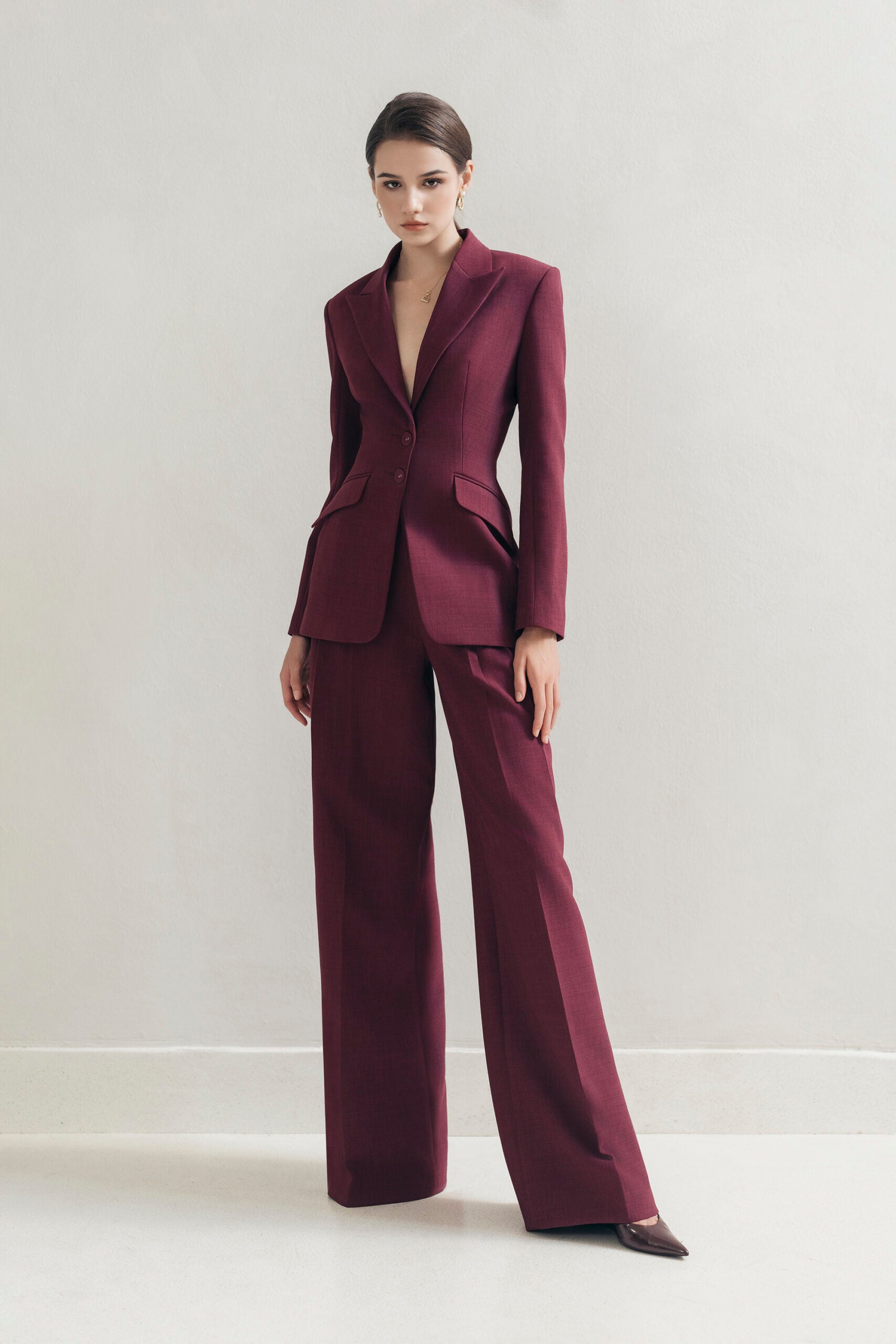 Plum Classic Blazer image 2