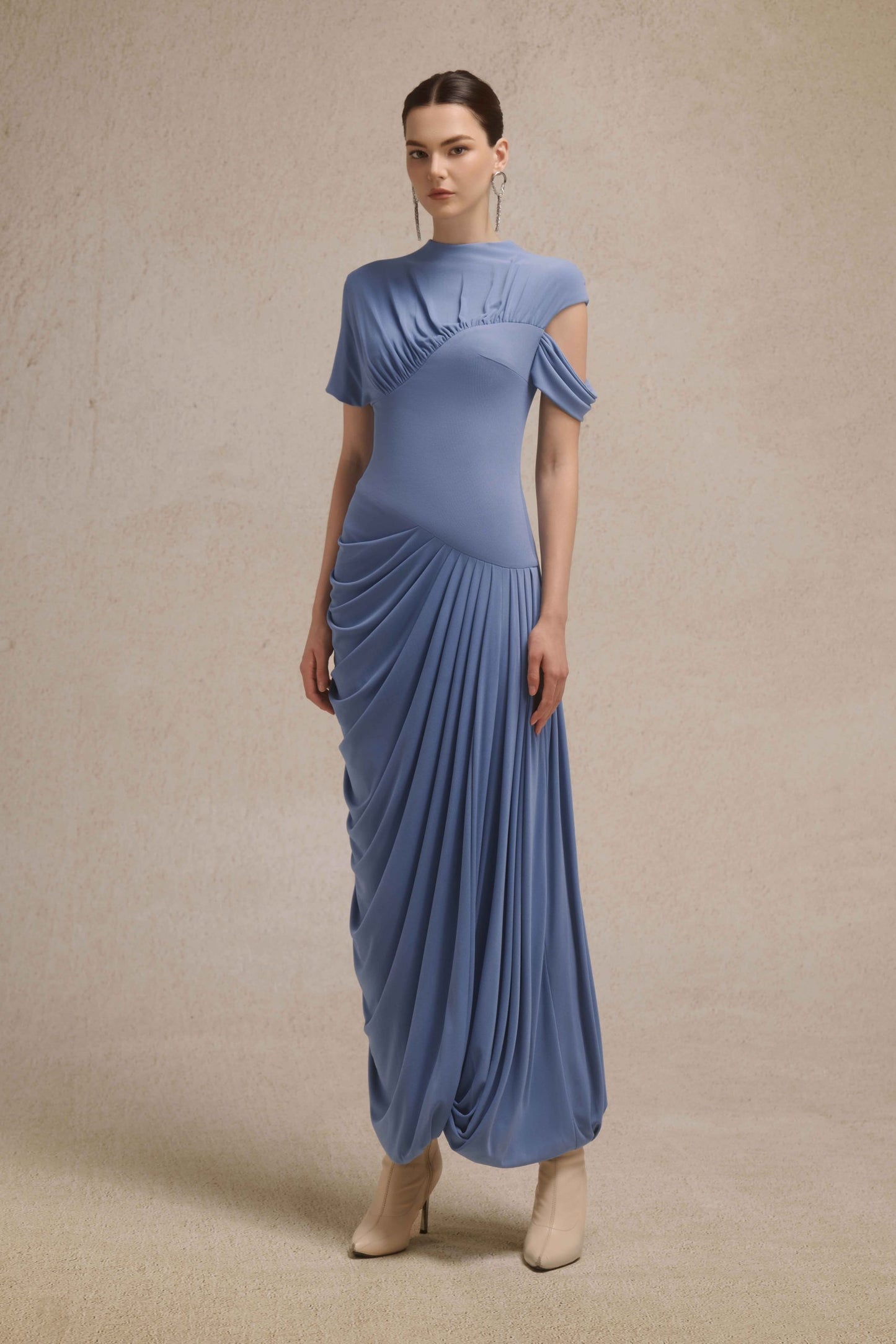 Eris Corset Dress in Blue image 1