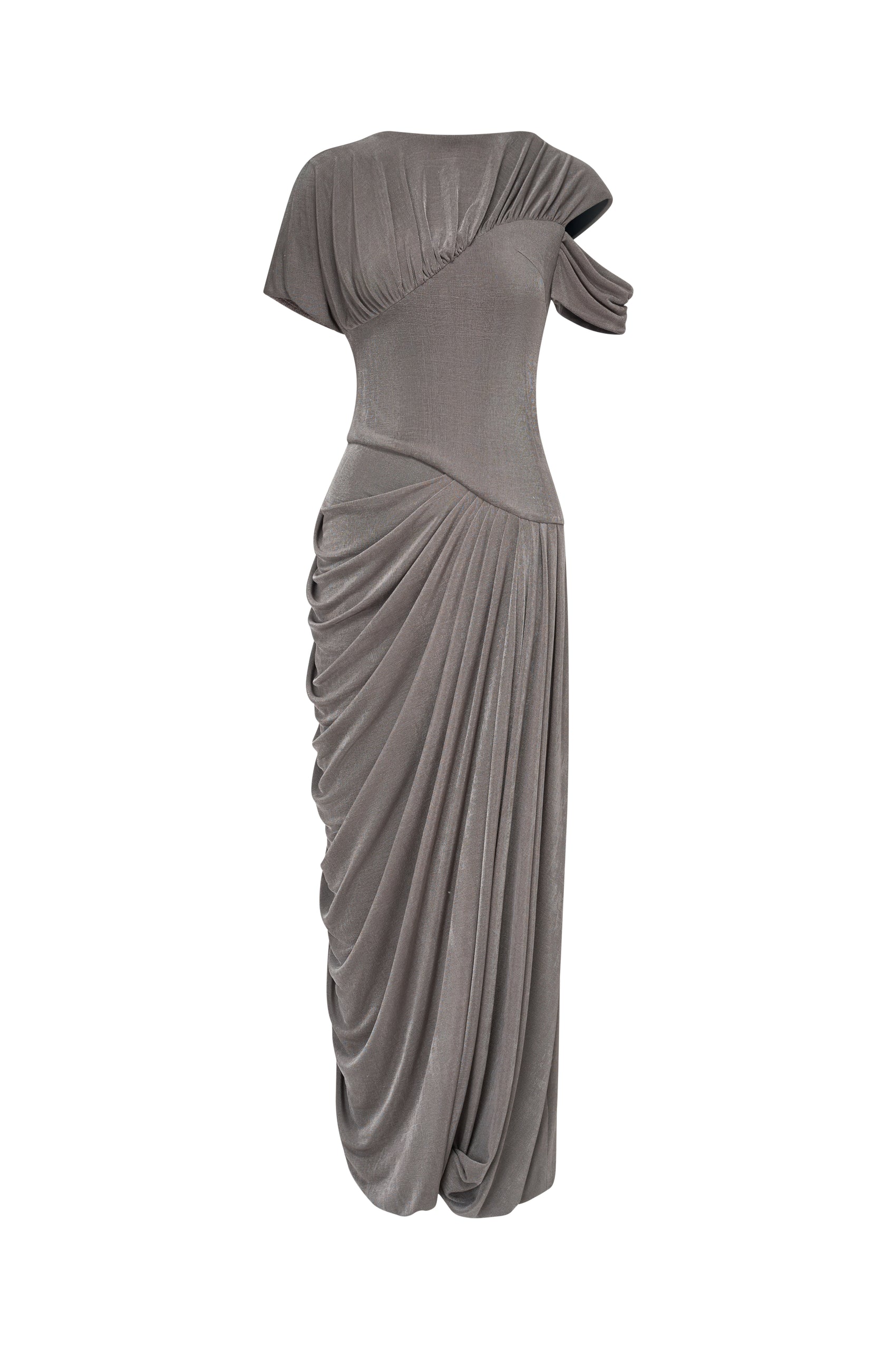 Eris Corset Dress in Ash