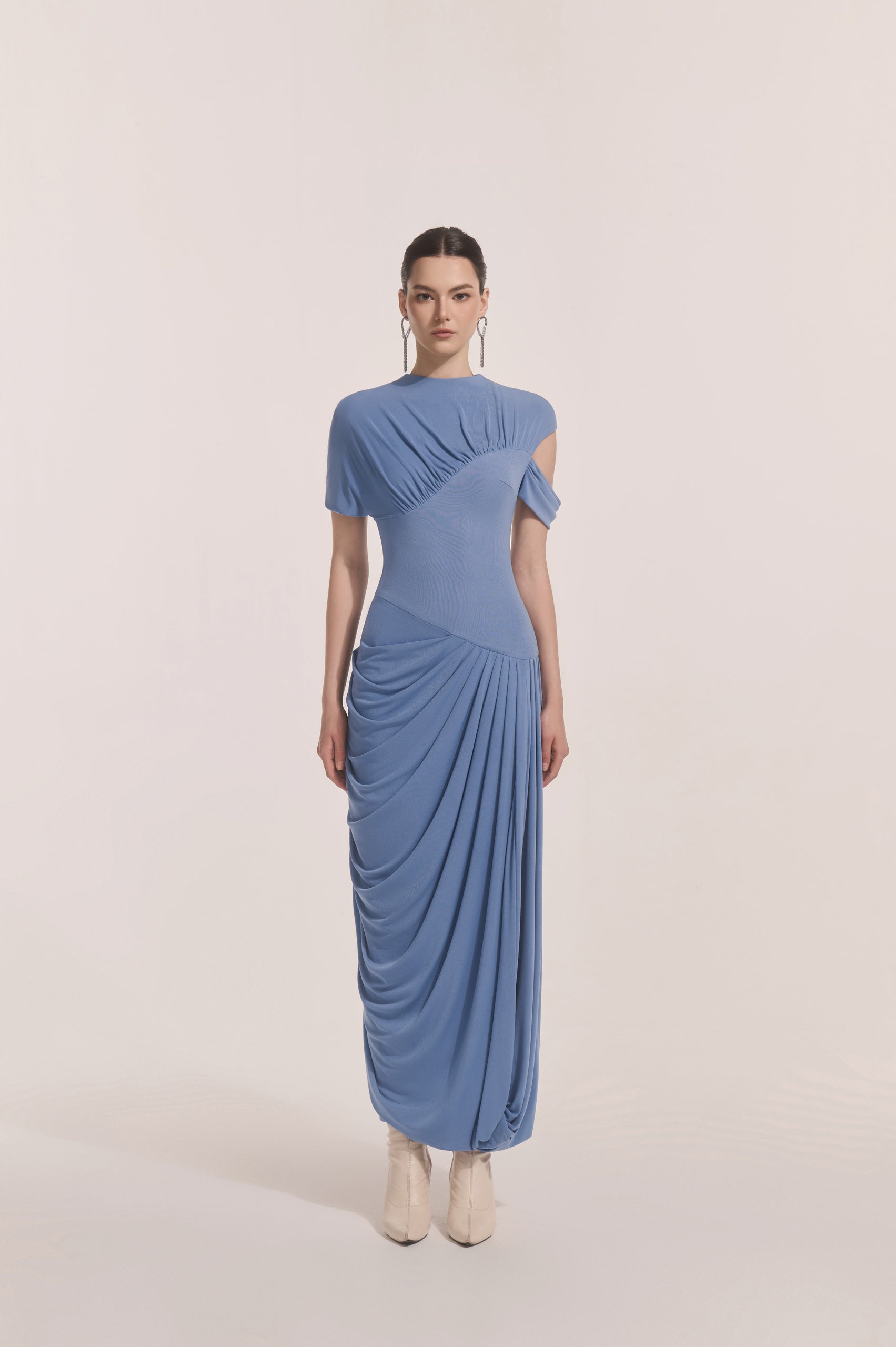 Eris Corset Dress in Blue image 0