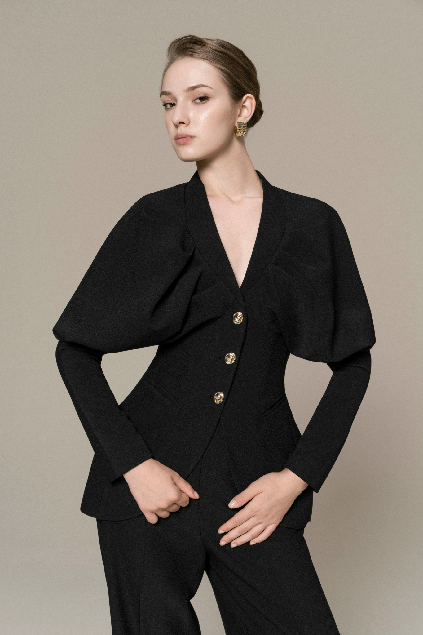 Luna Sculpted Set Dessign (Blazer x Pants)