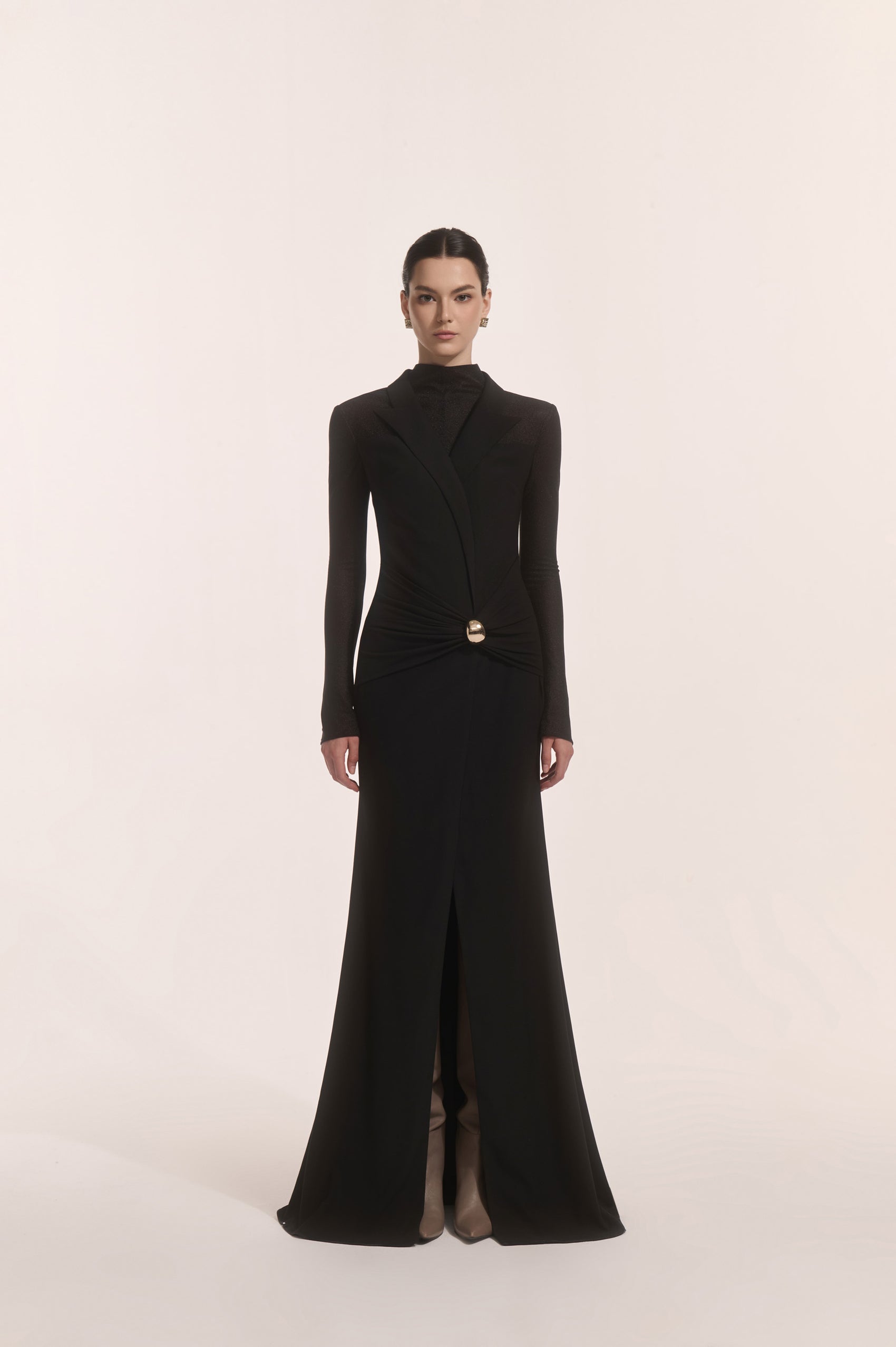 Vesta Knot Midi in Black image 0