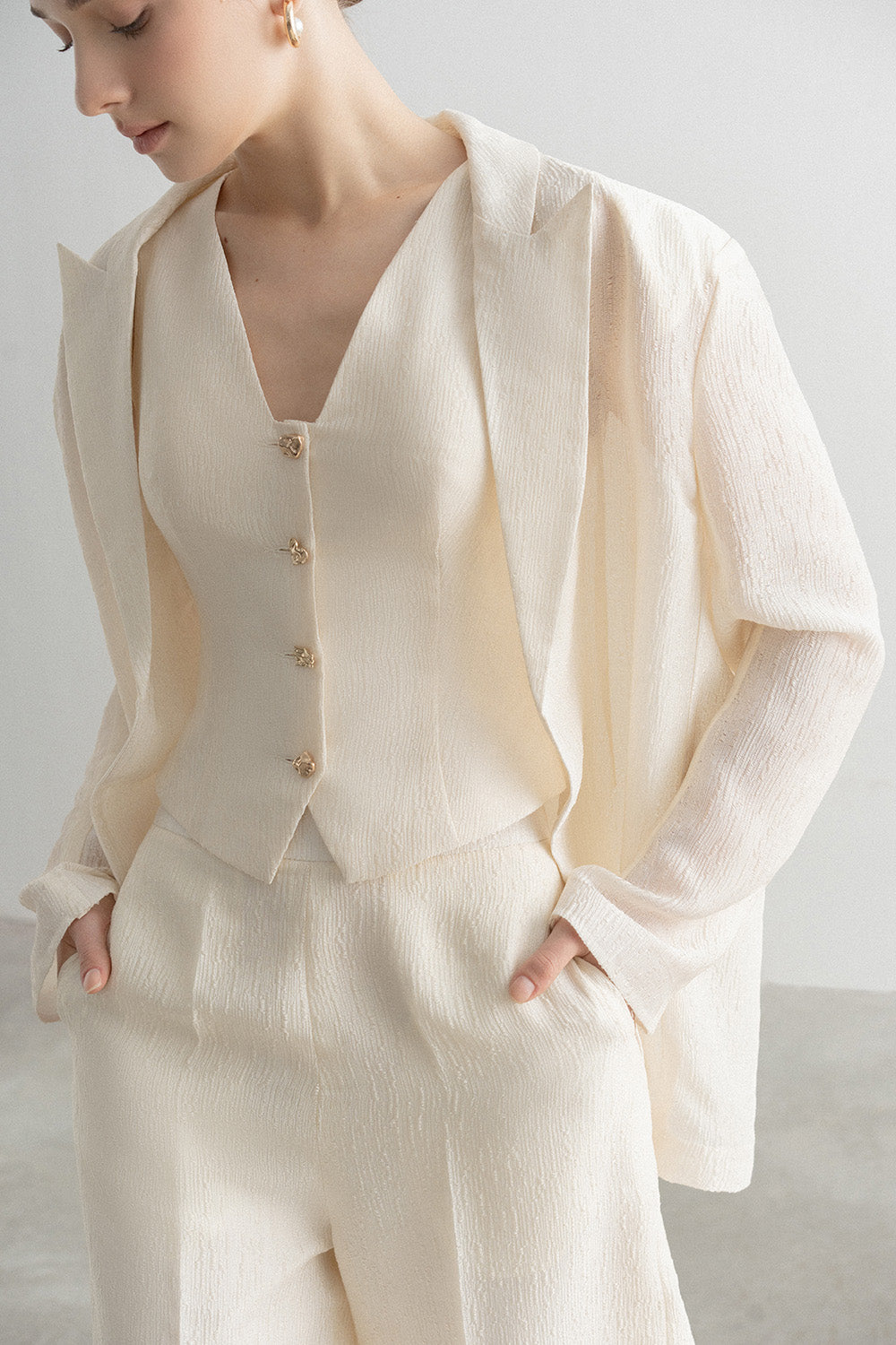 بنطلون نافا المستقيم