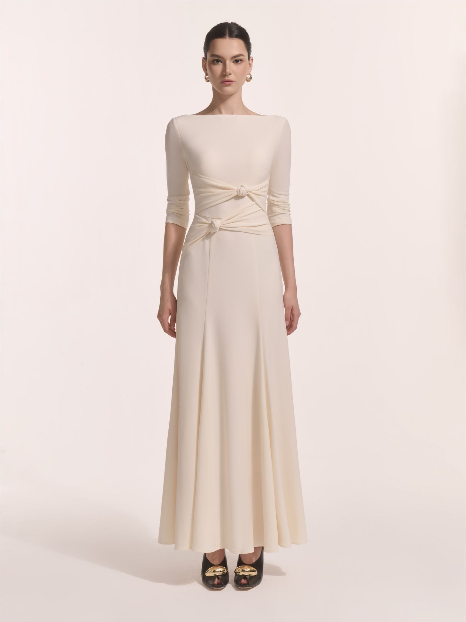 Alba Asymmetric Knot Dress