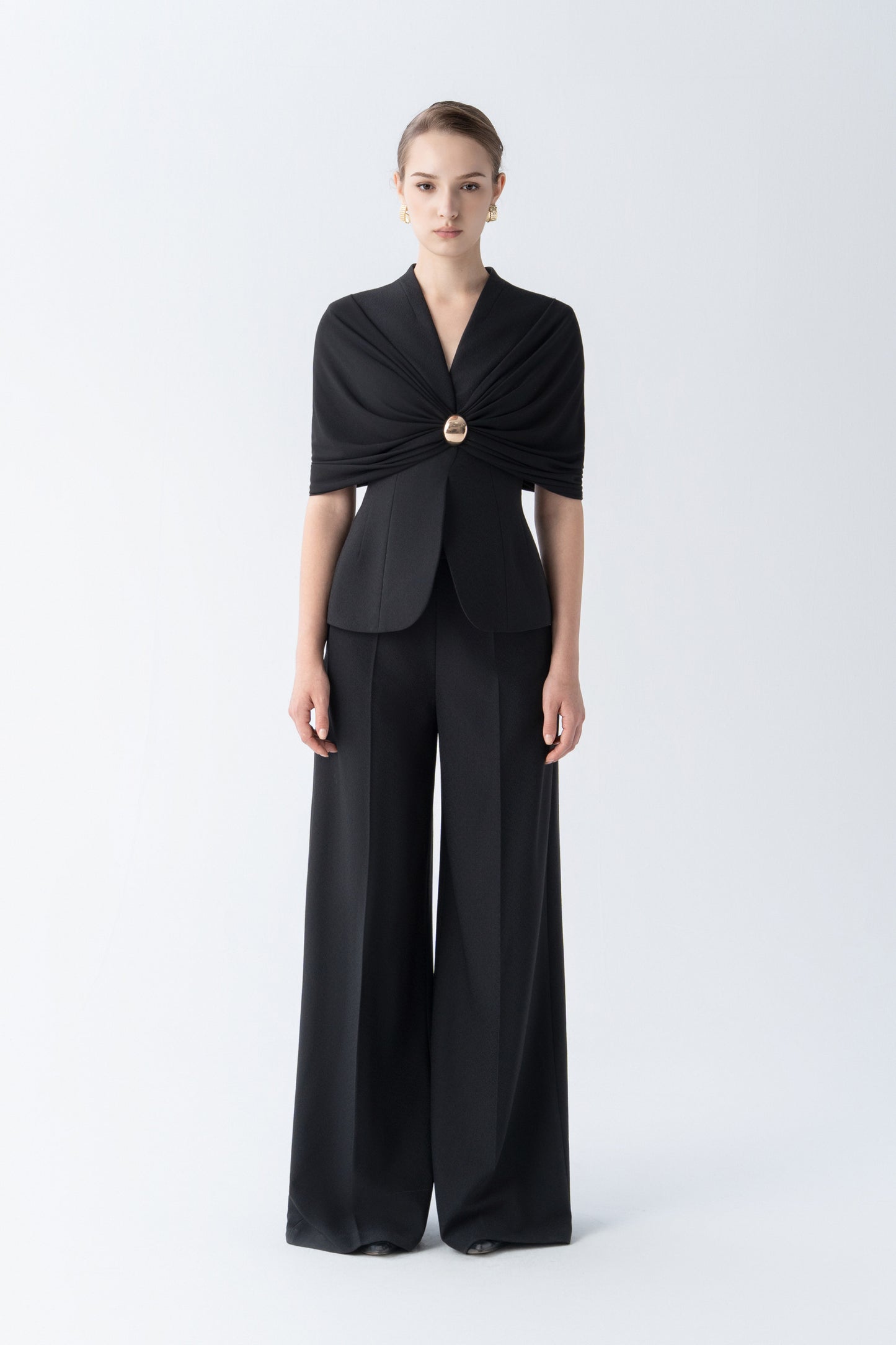 Halo Peplum Set (Top x Pants)