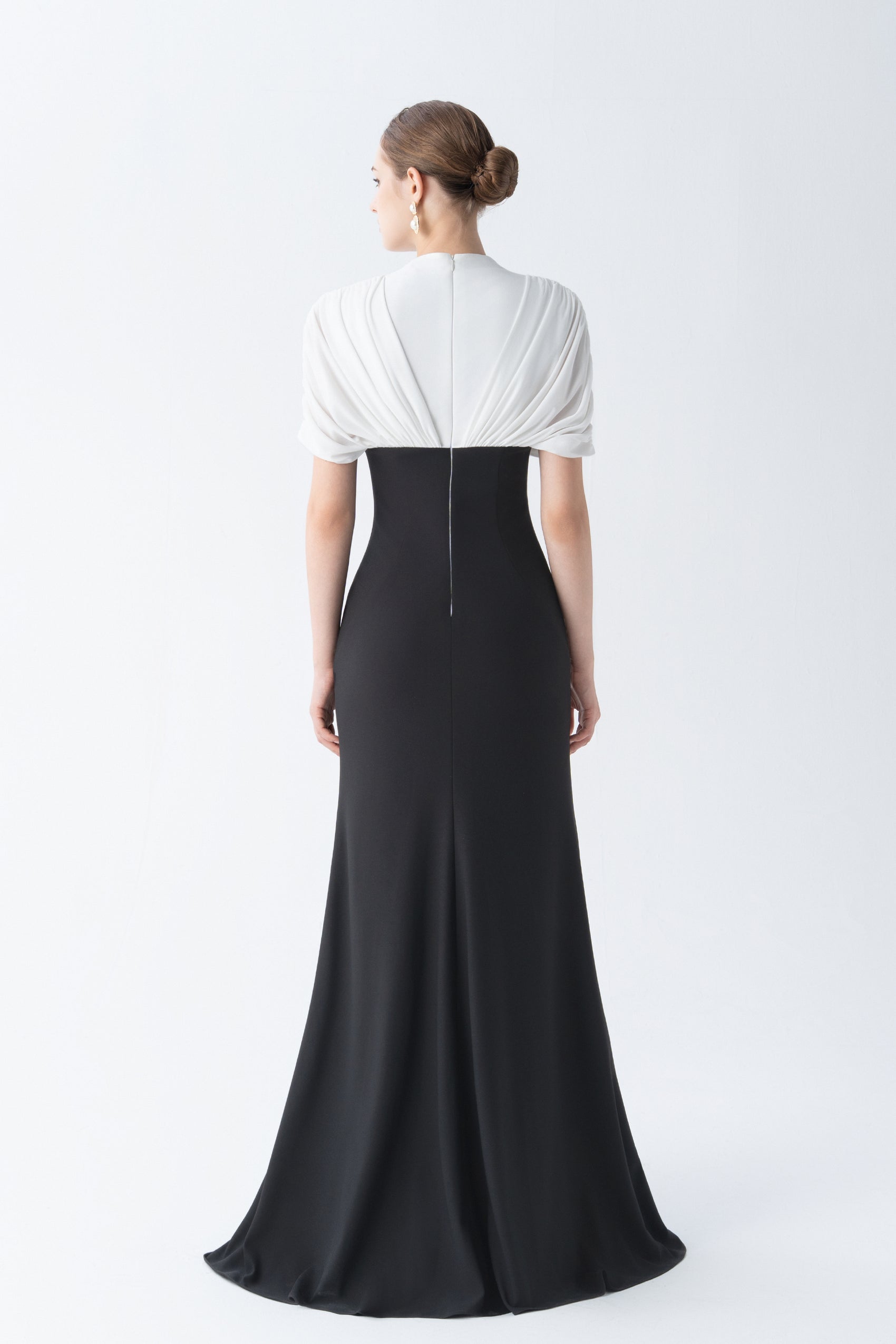 Nocturne Monochrome Gown
