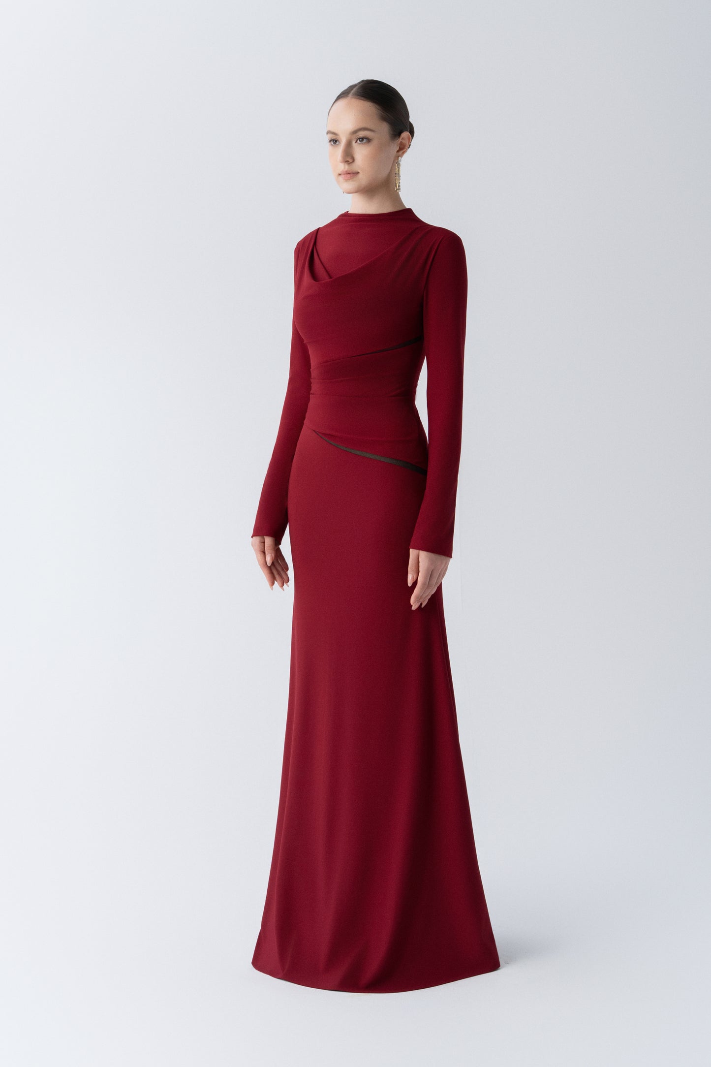 Moonlit Veil Gown