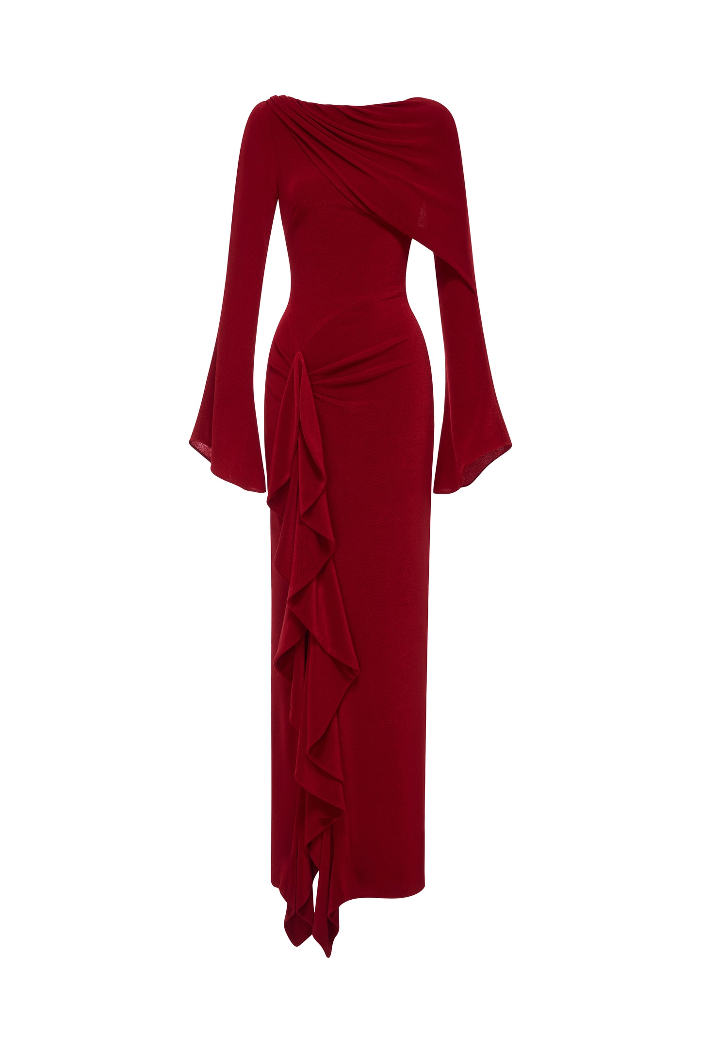 Starlit Ruffle Gown