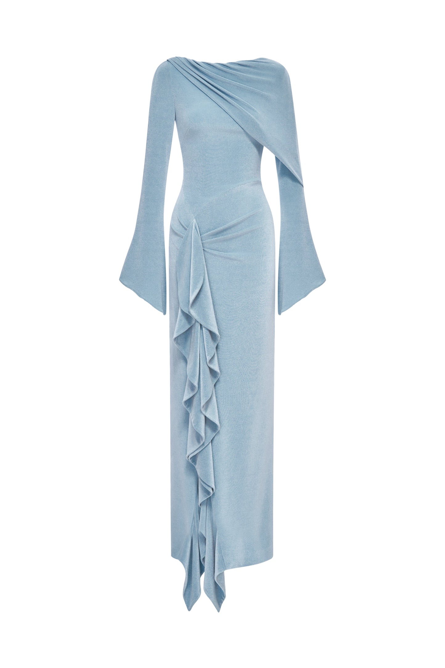 Starlit Ruffle Gown