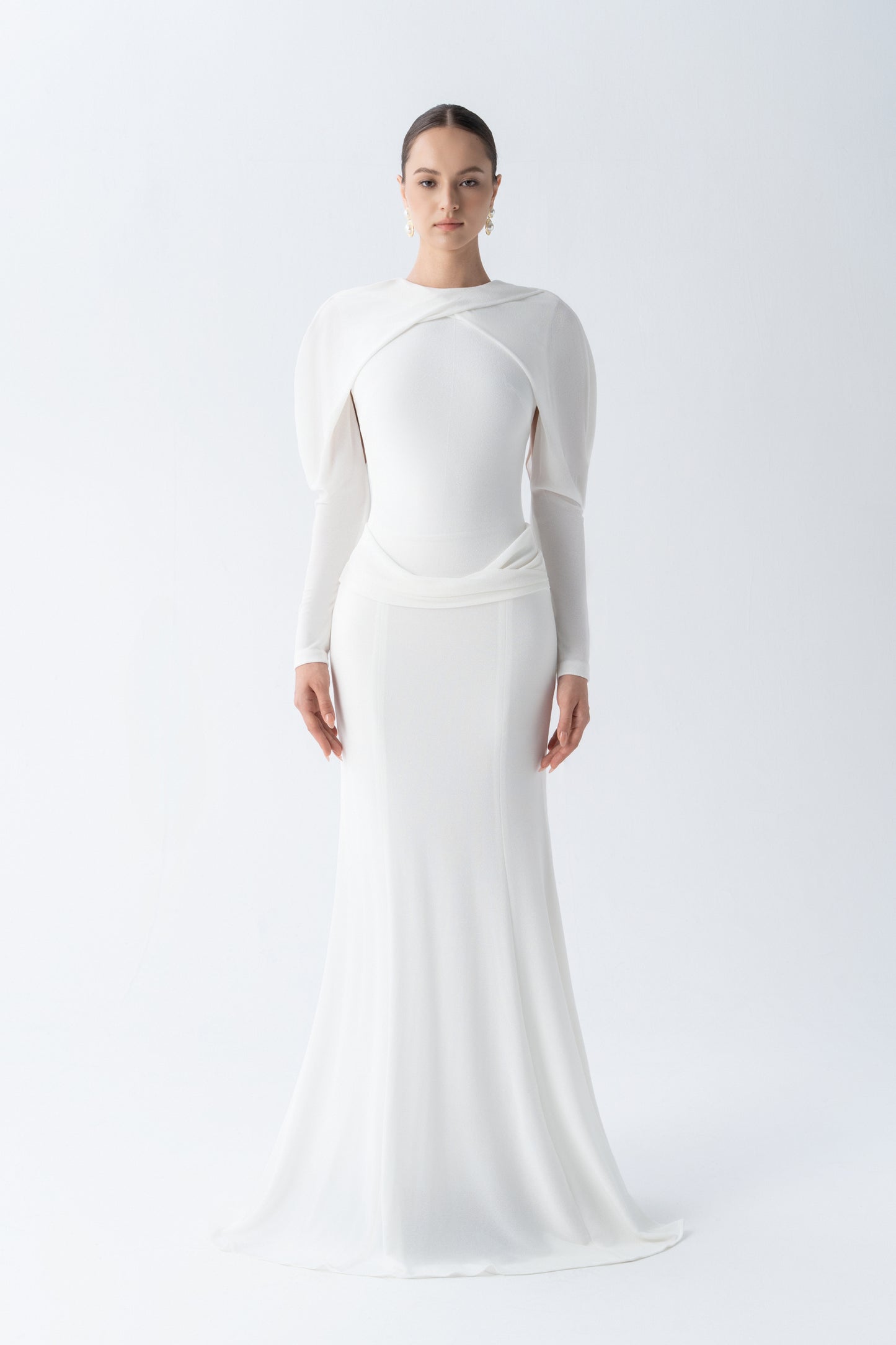 Ethereal Crossover Gown
