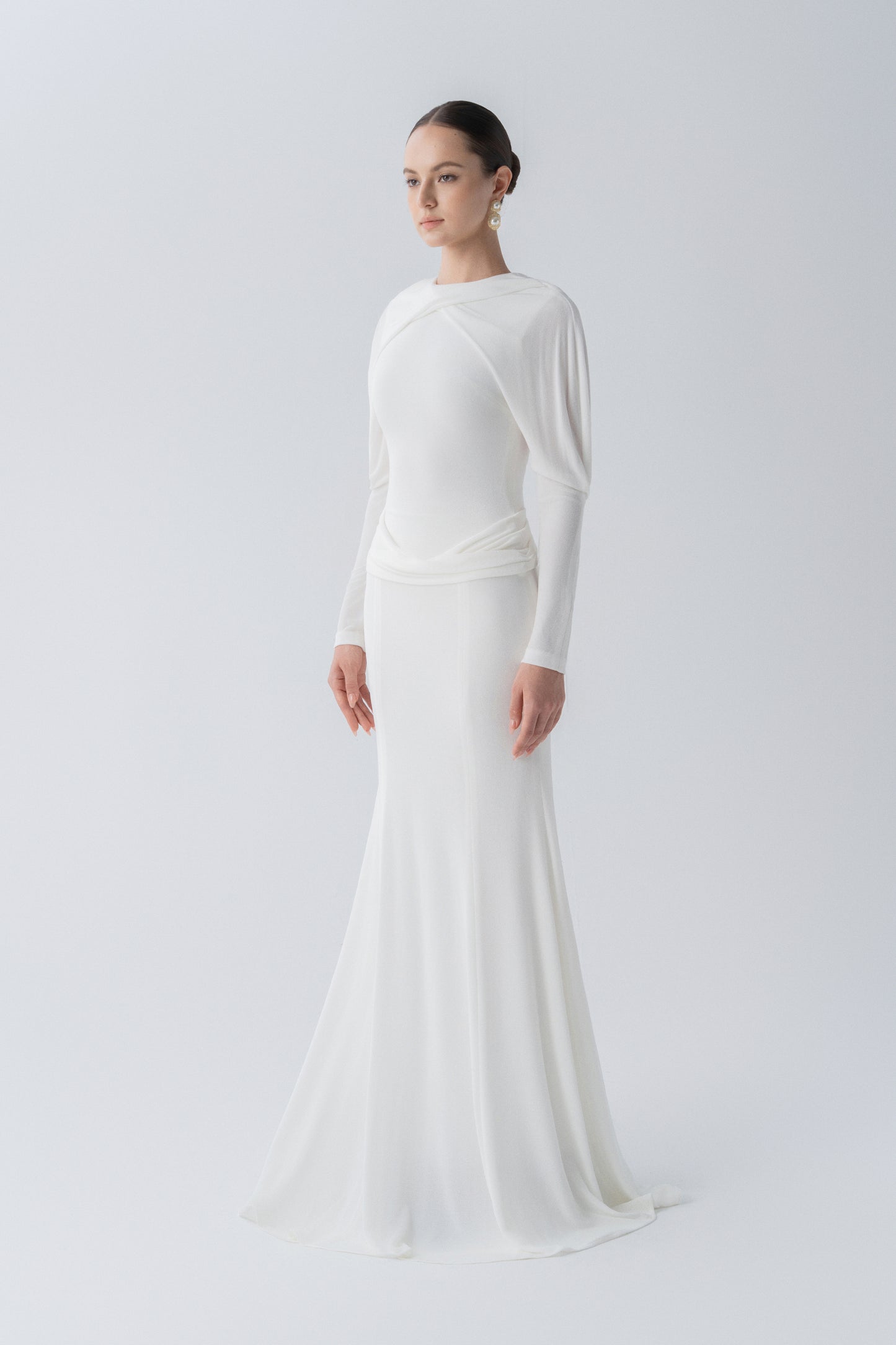 Ethereal Crossover Gown