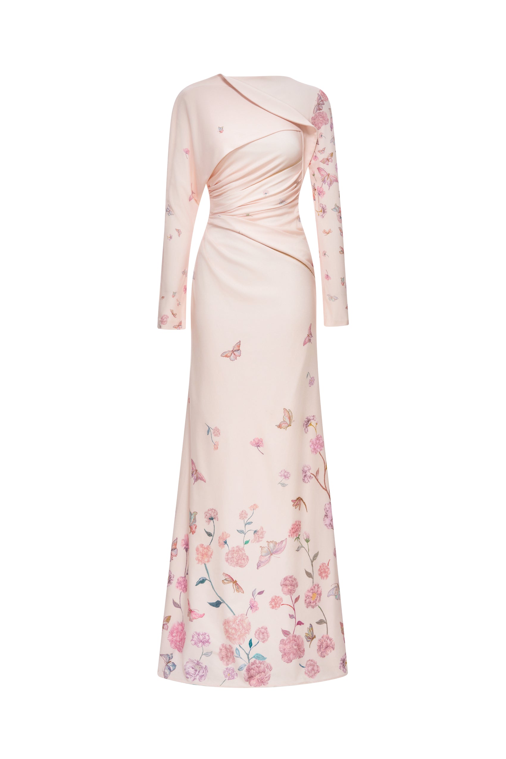 Morning Mist Fishtail Dress