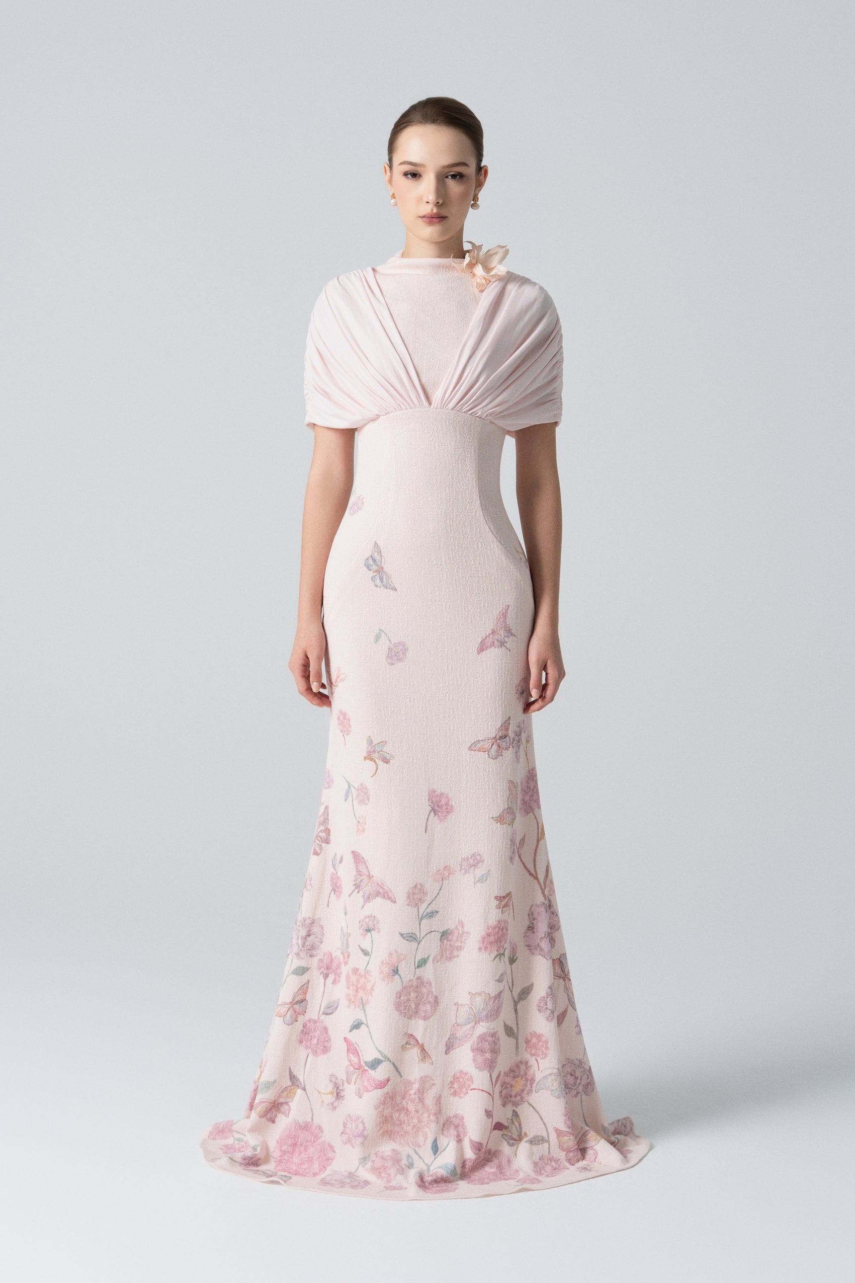 Petal Whisper Gown