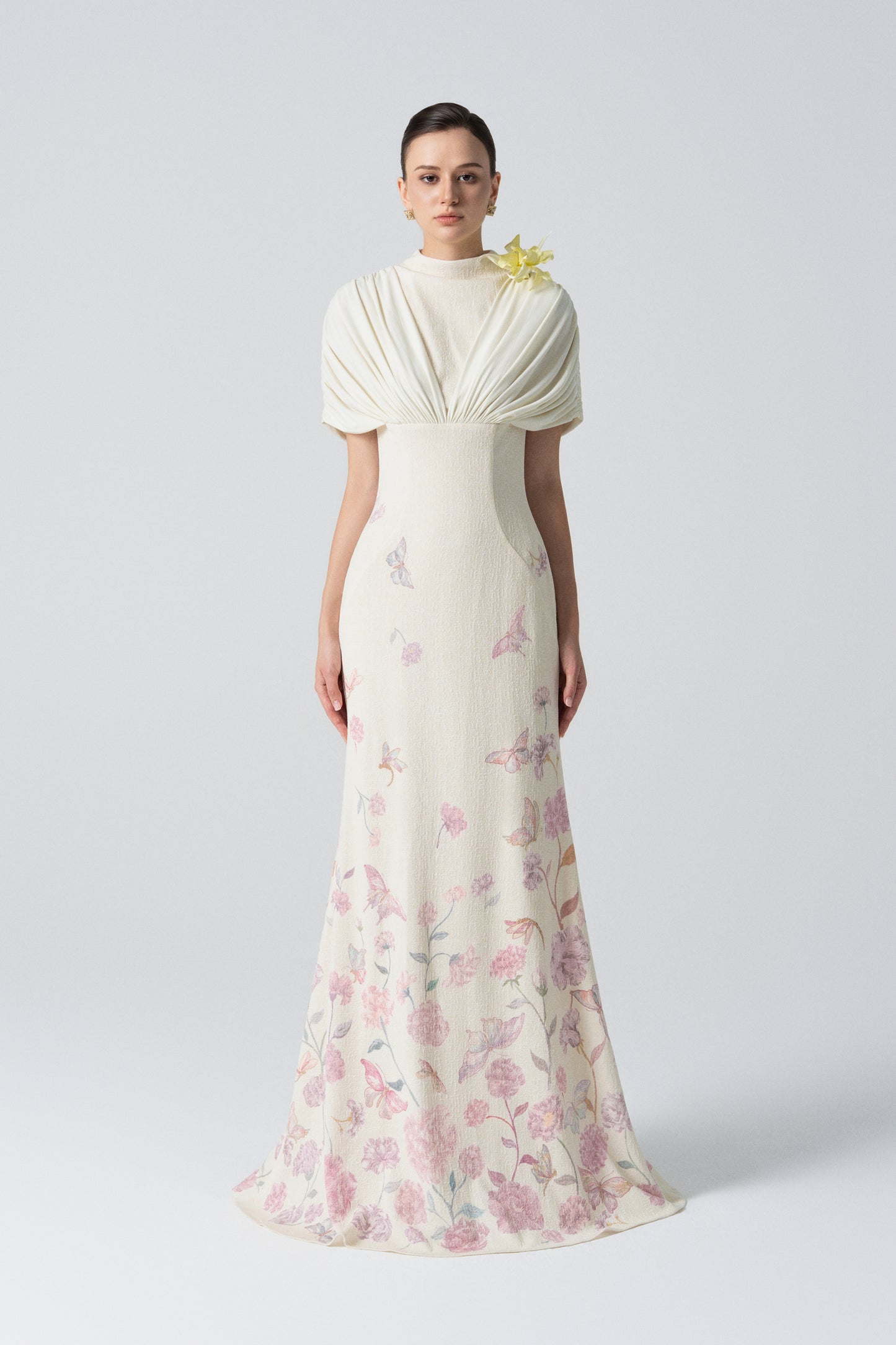 Petal Whisper Gown