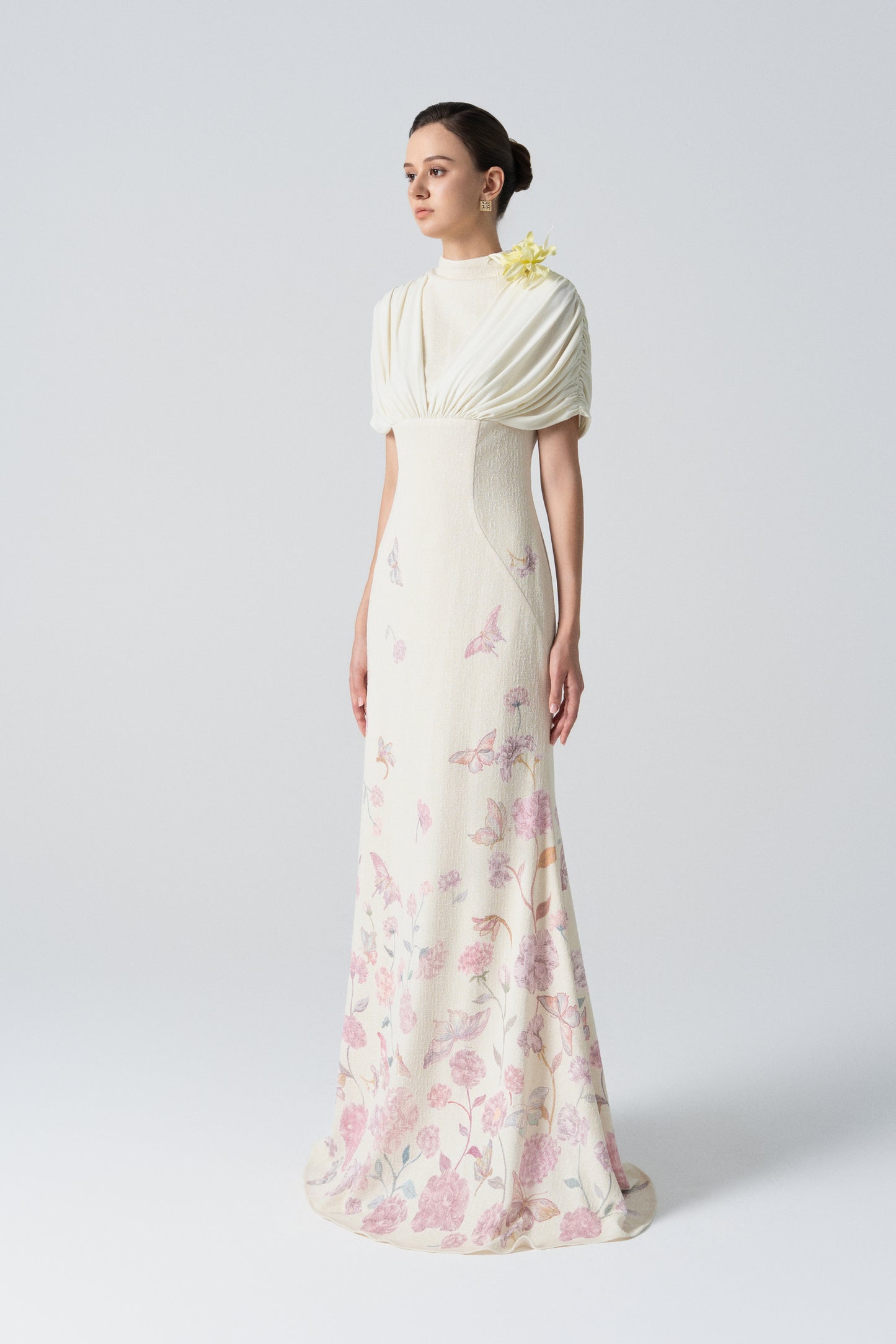 Petal Whisper Gown