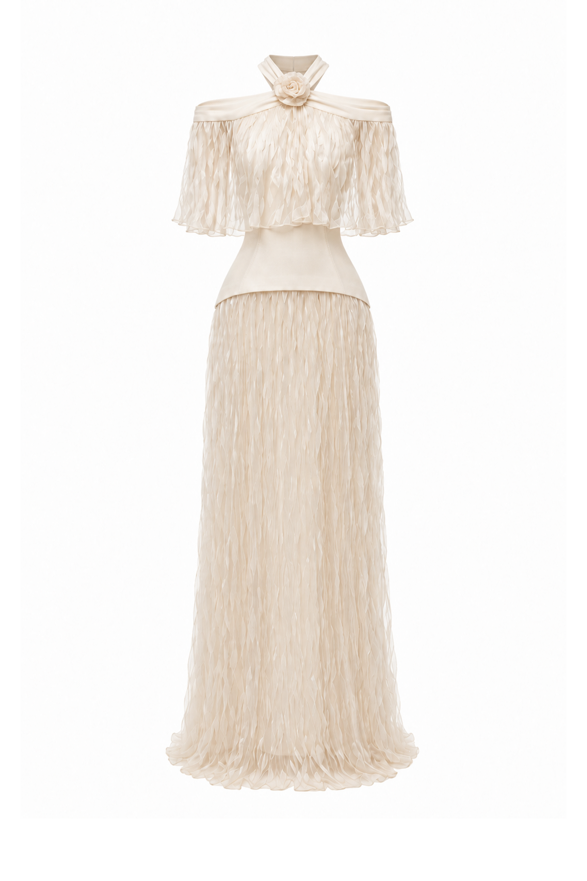 Textured Off-Shoulder Dress