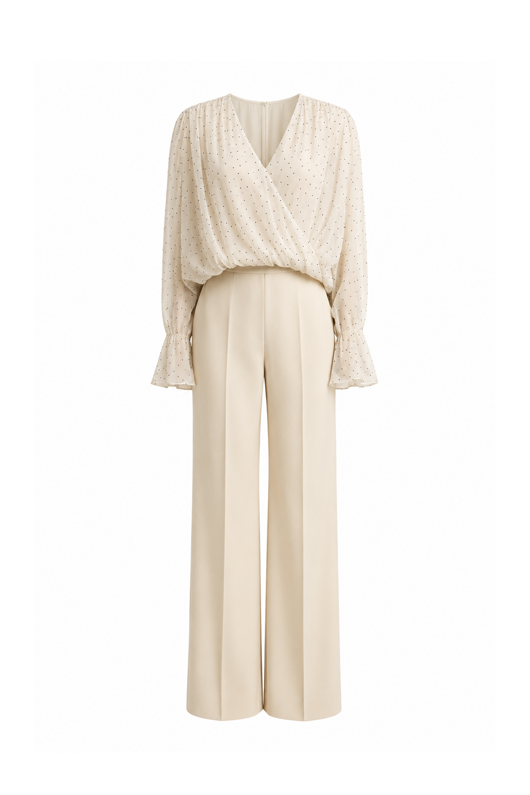 V-Neck Oversized Set Design