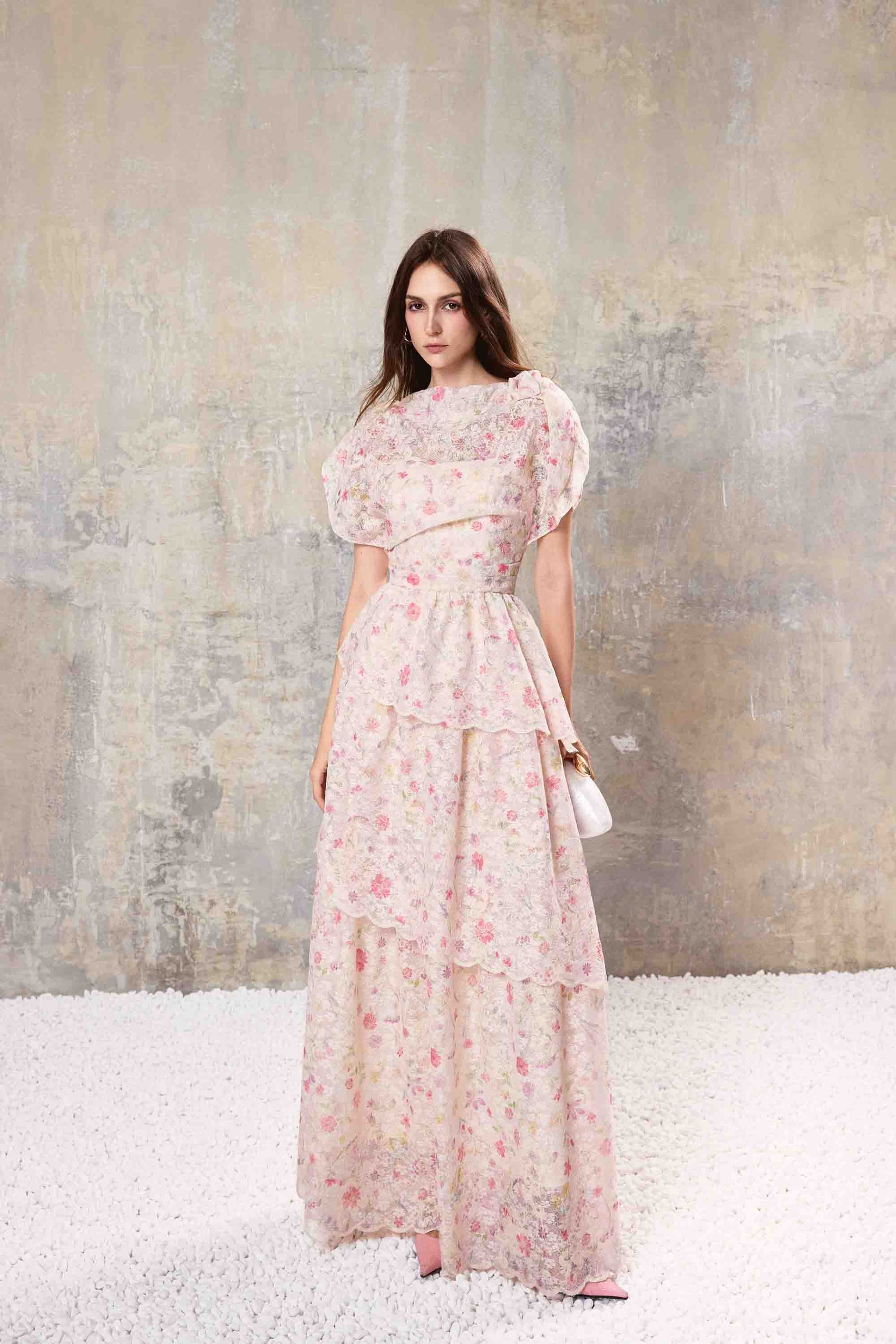 Floral Tiered Maxi Dress