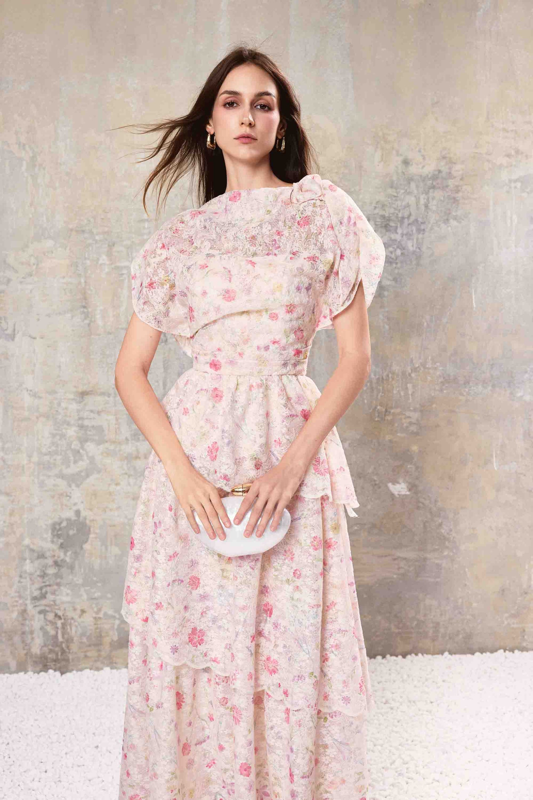 Floral Tiered Maxi Dress