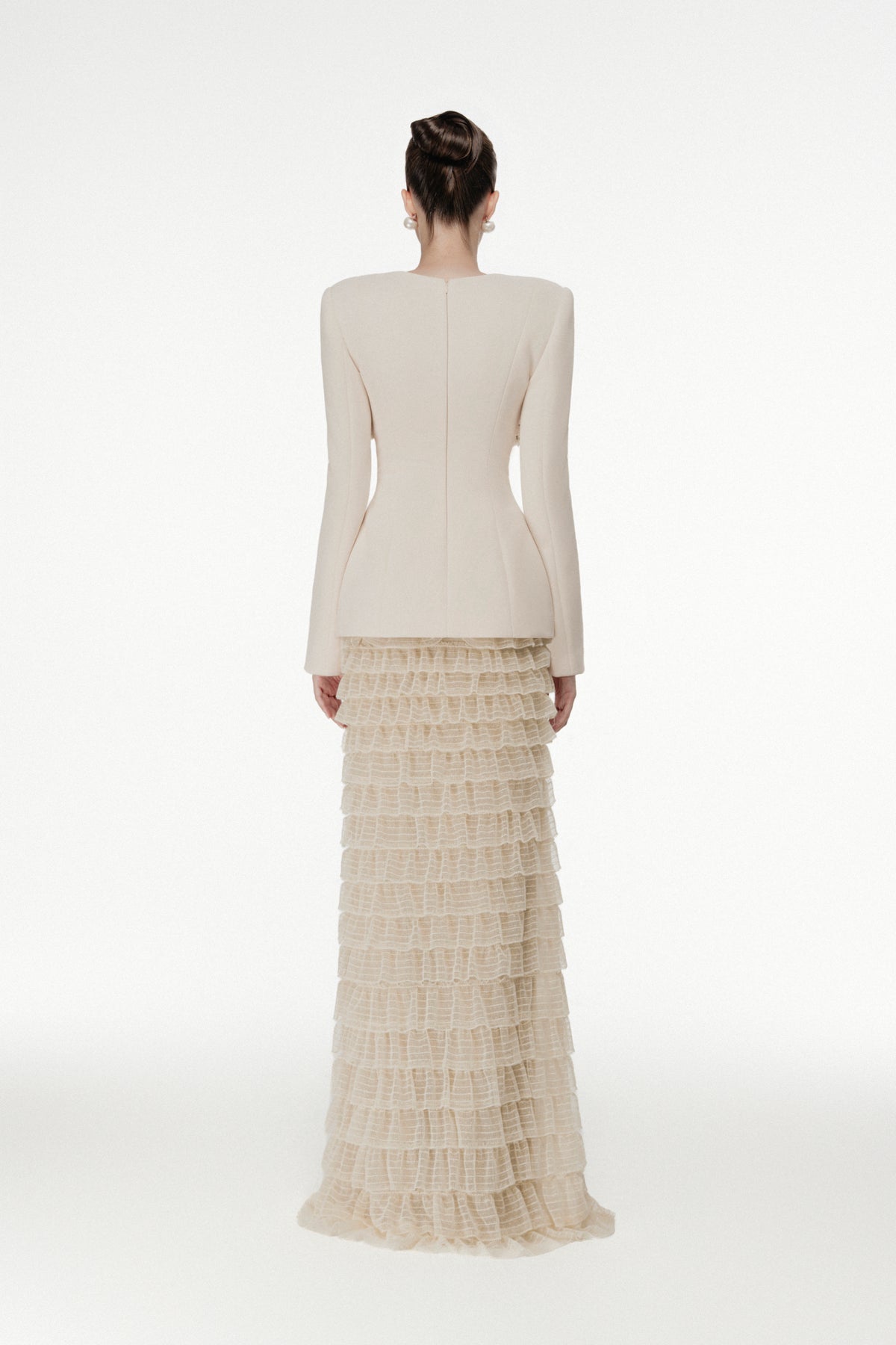 Embellished Square Neck Set Design