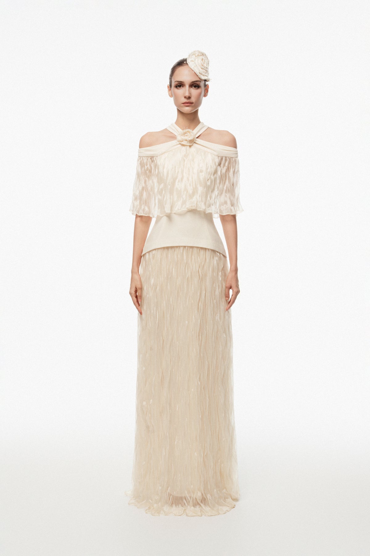 Textured Off-Shoulder Dress