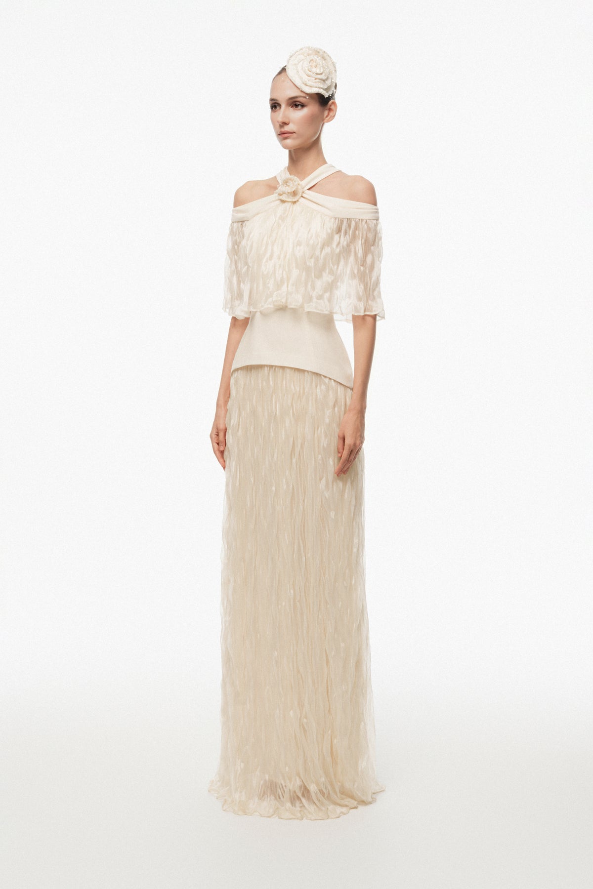 Textured Off-Shoulder Dress