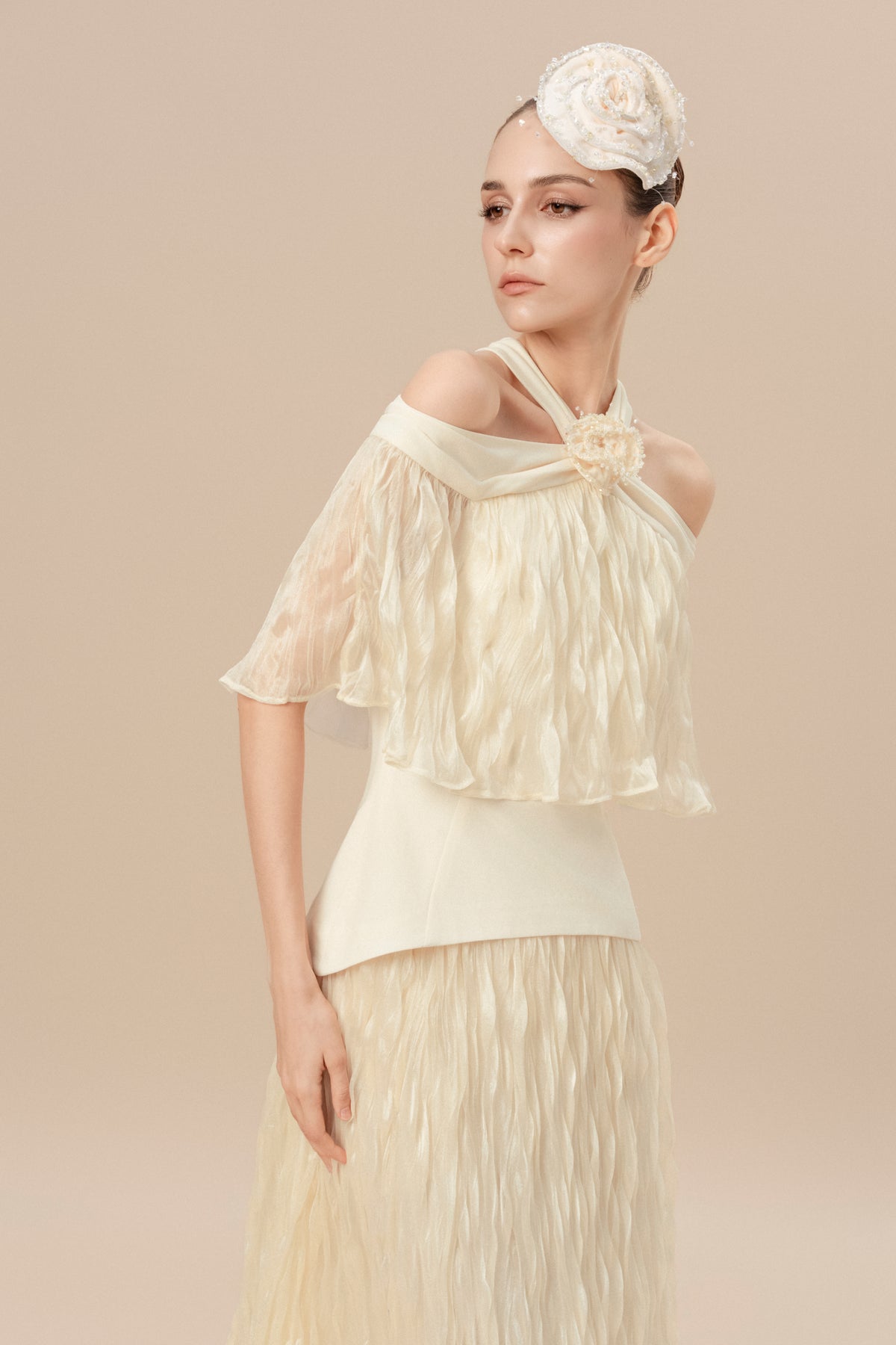 Textured Off-Shoulder Dress