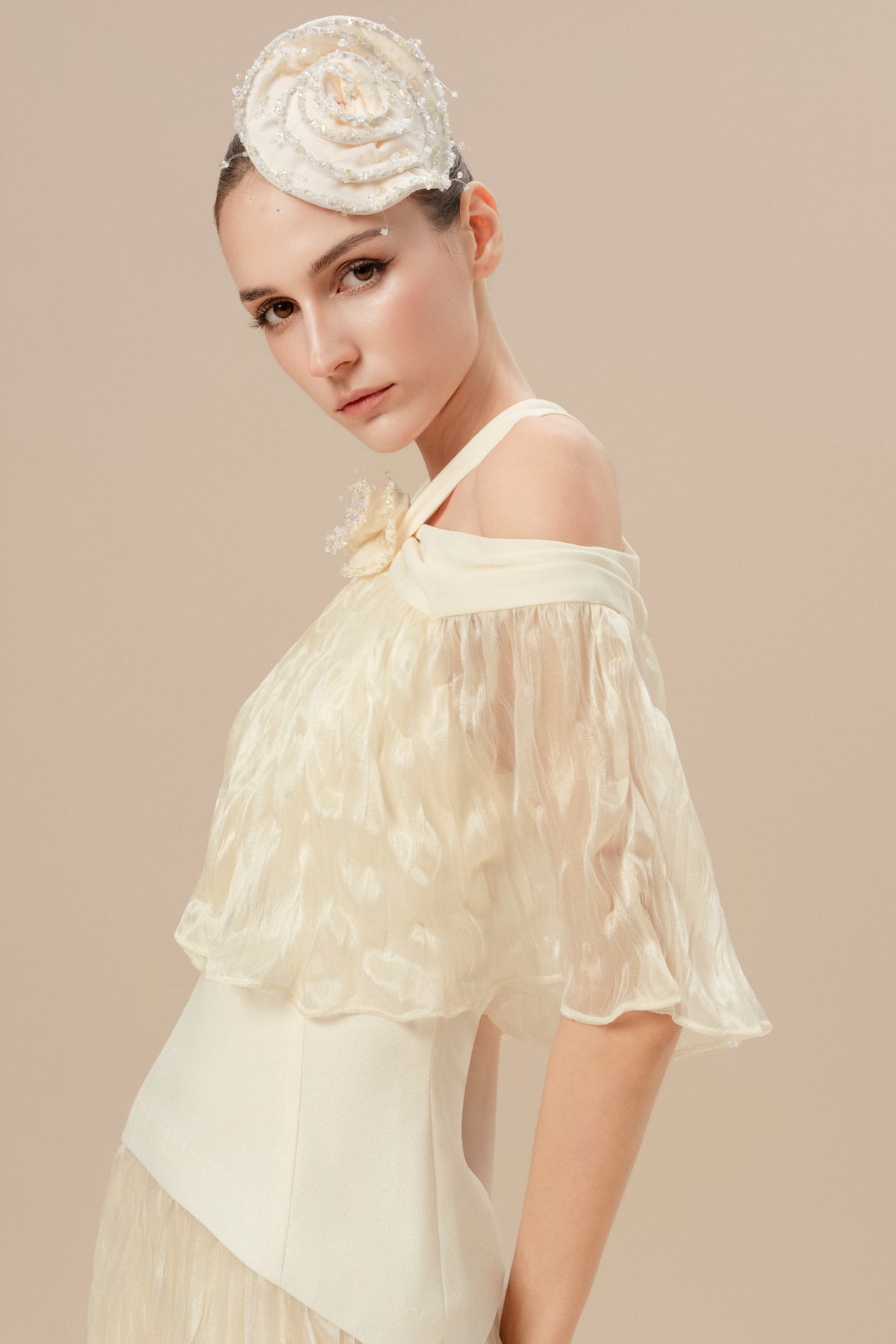 Textured Off-Shoulder Dress