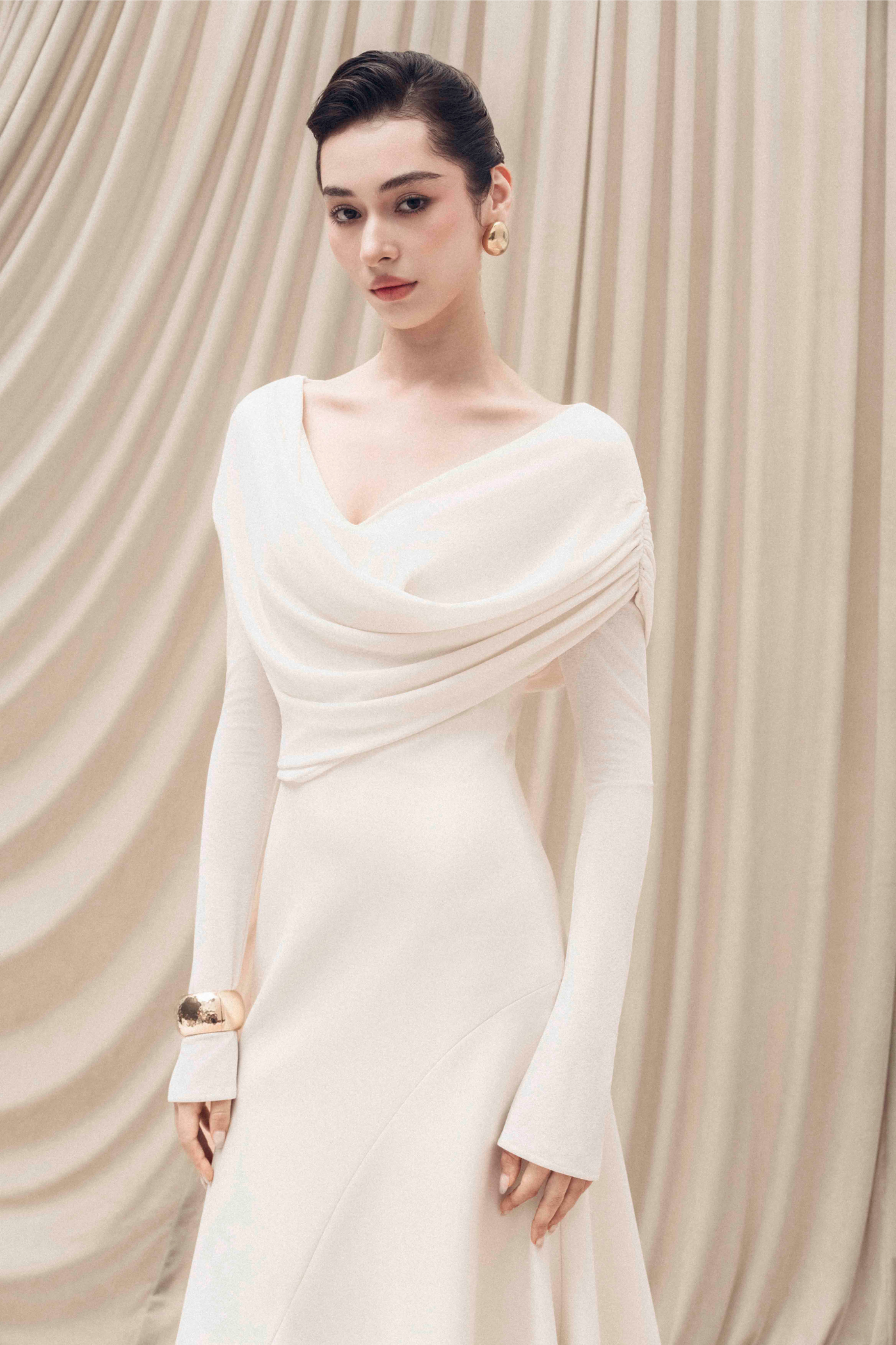 Soft-Drape Mermaid Dress