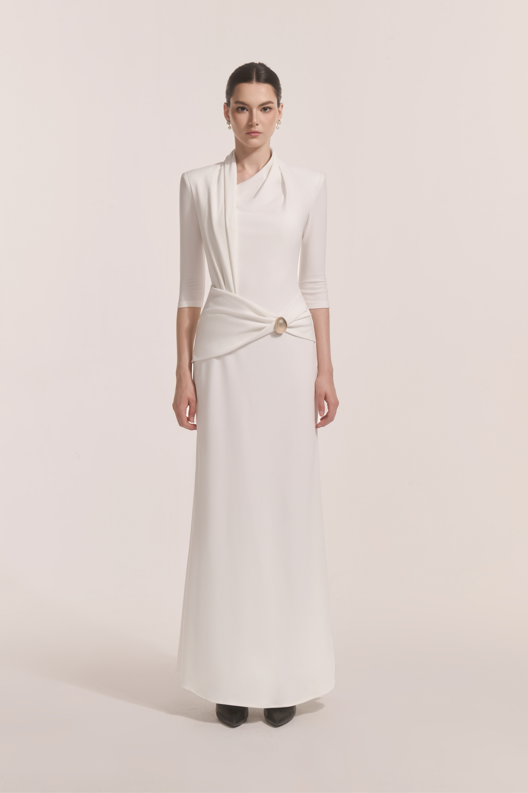 Astra Draped Midi