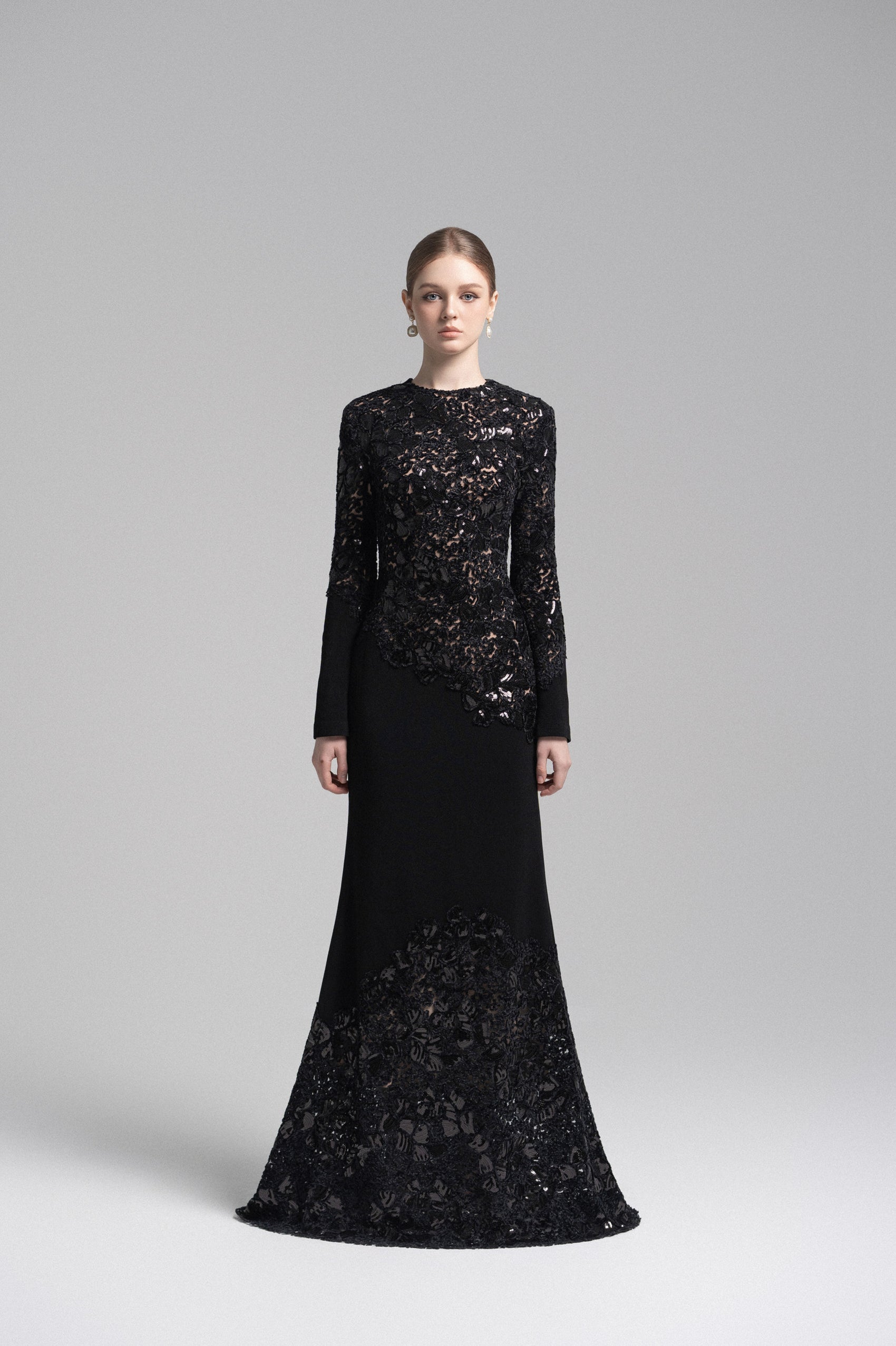 Black Celeste Lace Dress image 0