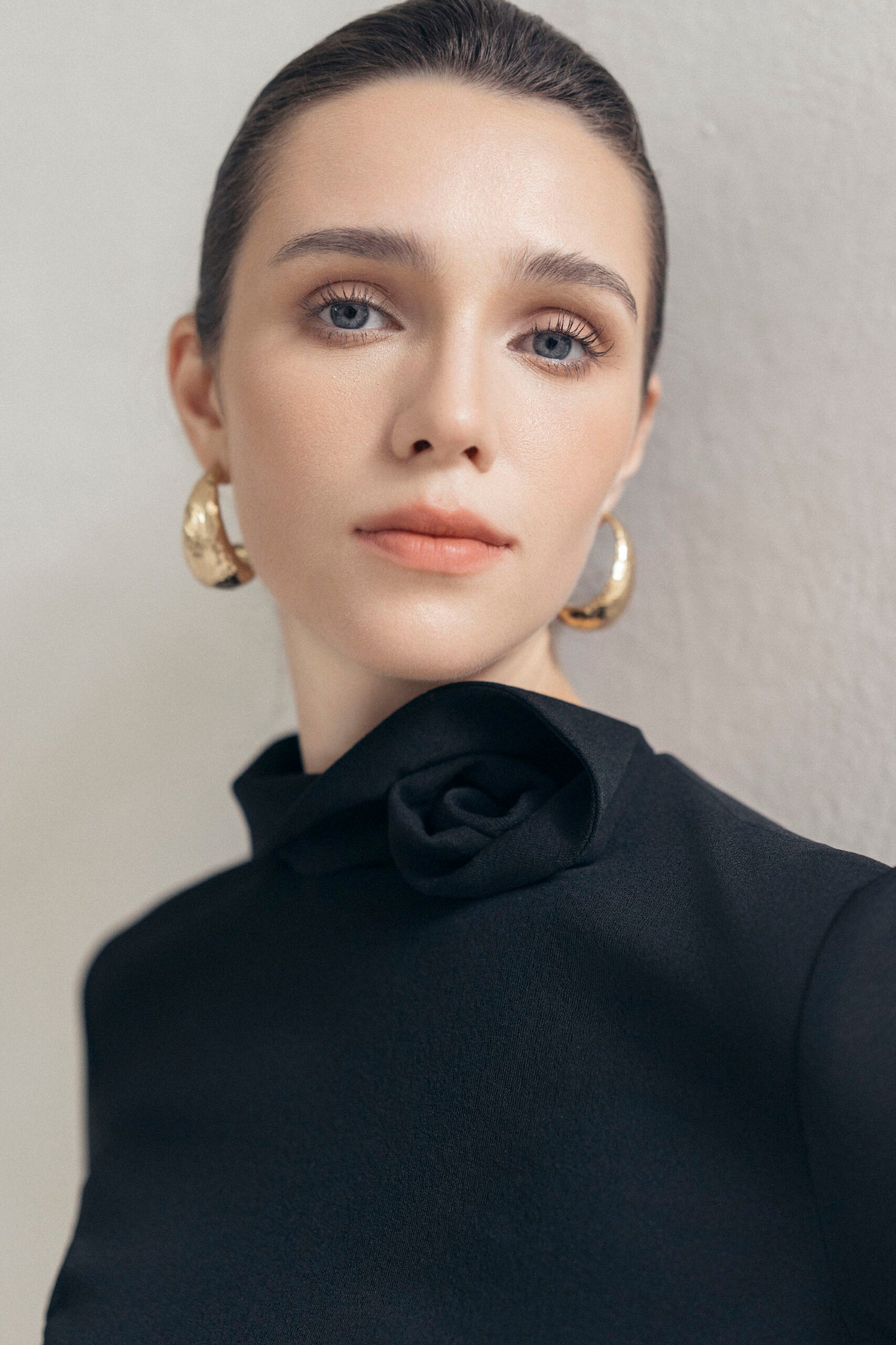 Black 3D Blouse image 1