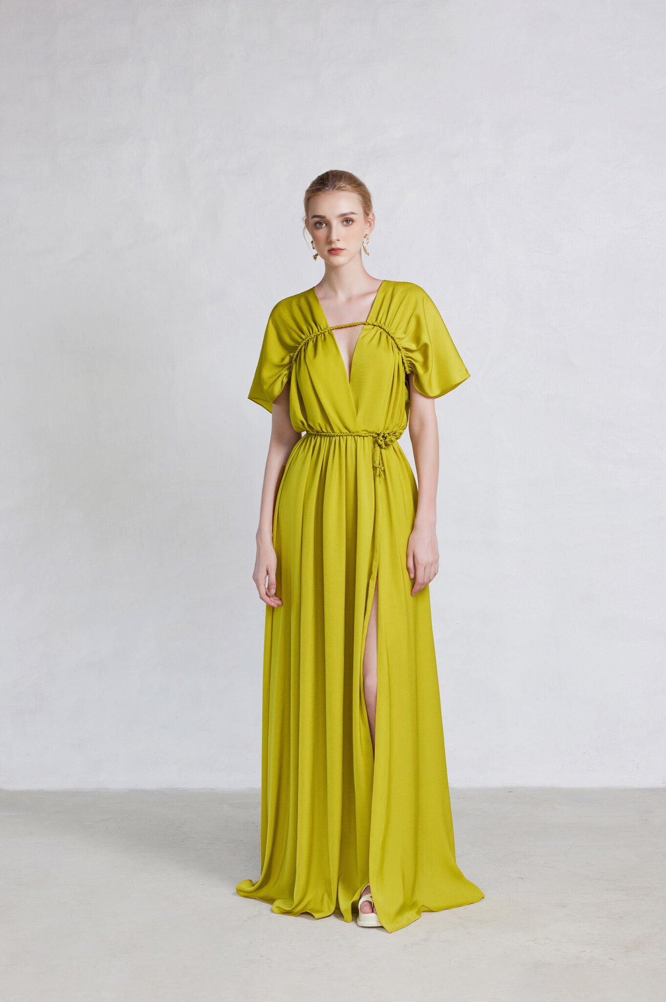 Maisie Twisted Rope Maxi Dress - Lallee Design
