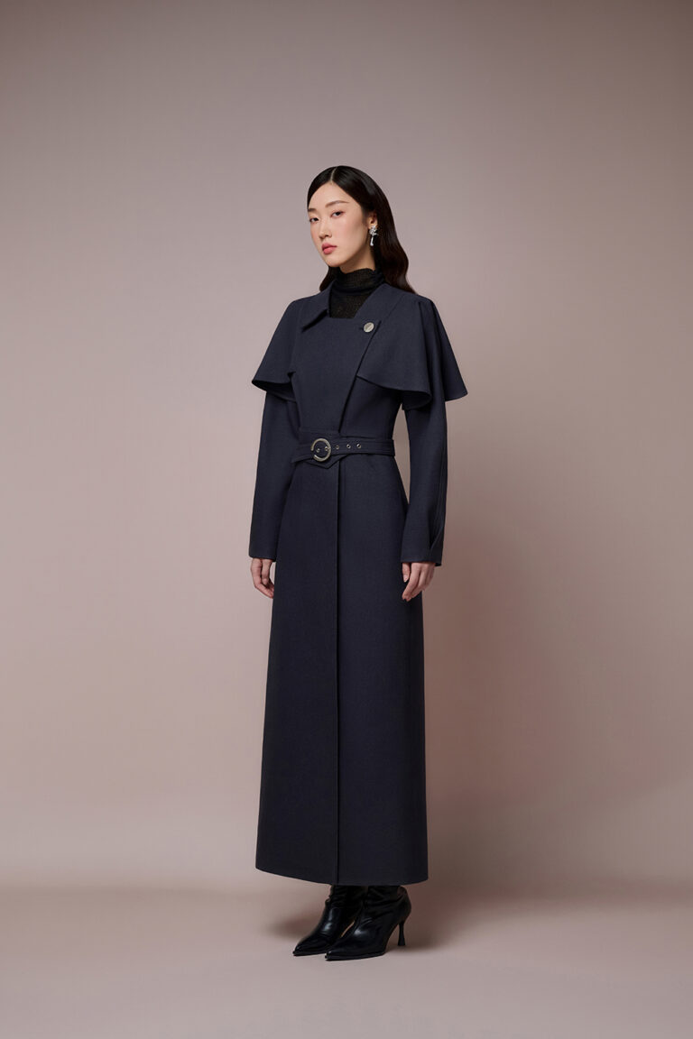 Bellona Bat Sleeves Overcoat - Lallee Design