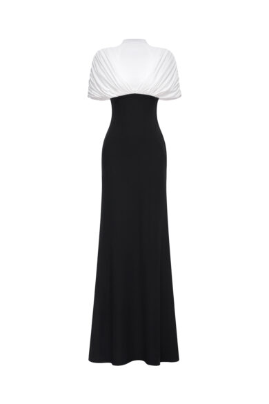 Nocturne Monochrome Gown