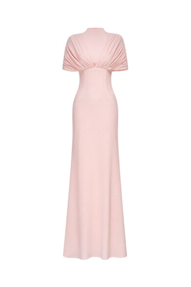 Nocturne Monochrome Gown in Pink